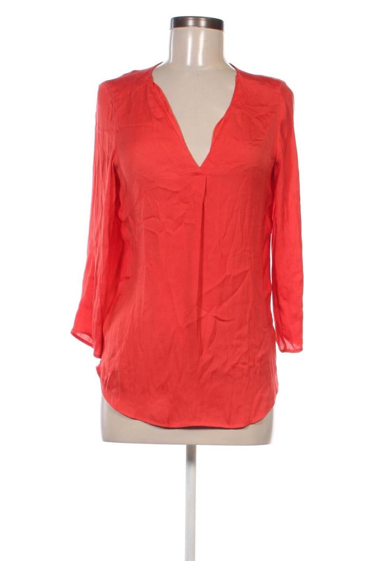 Damen Shirt Stradivarius, Größe S, Farbe Orange, Preis € 6,99