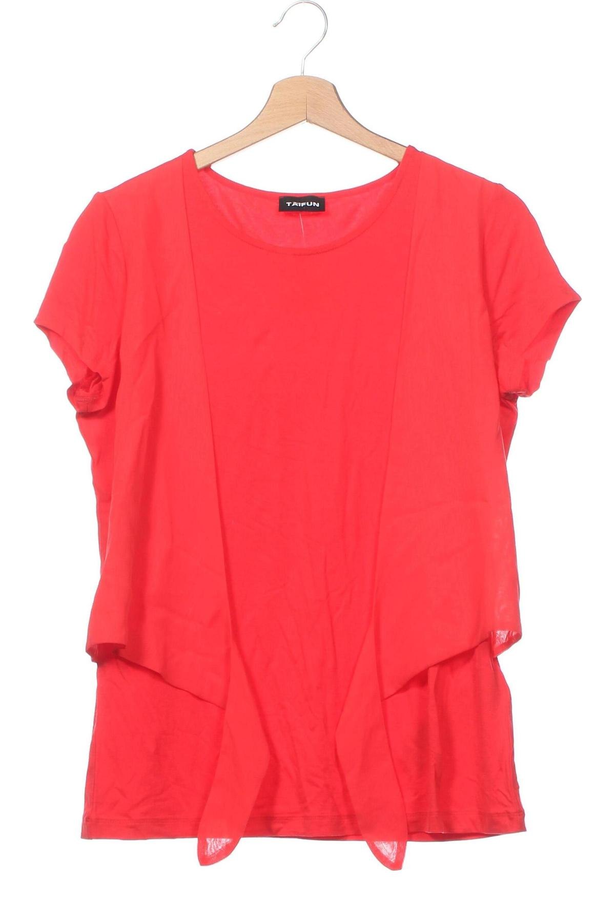 Damen Shirt Taifun, Größe M, Farbe Rot, Preis € 21,00