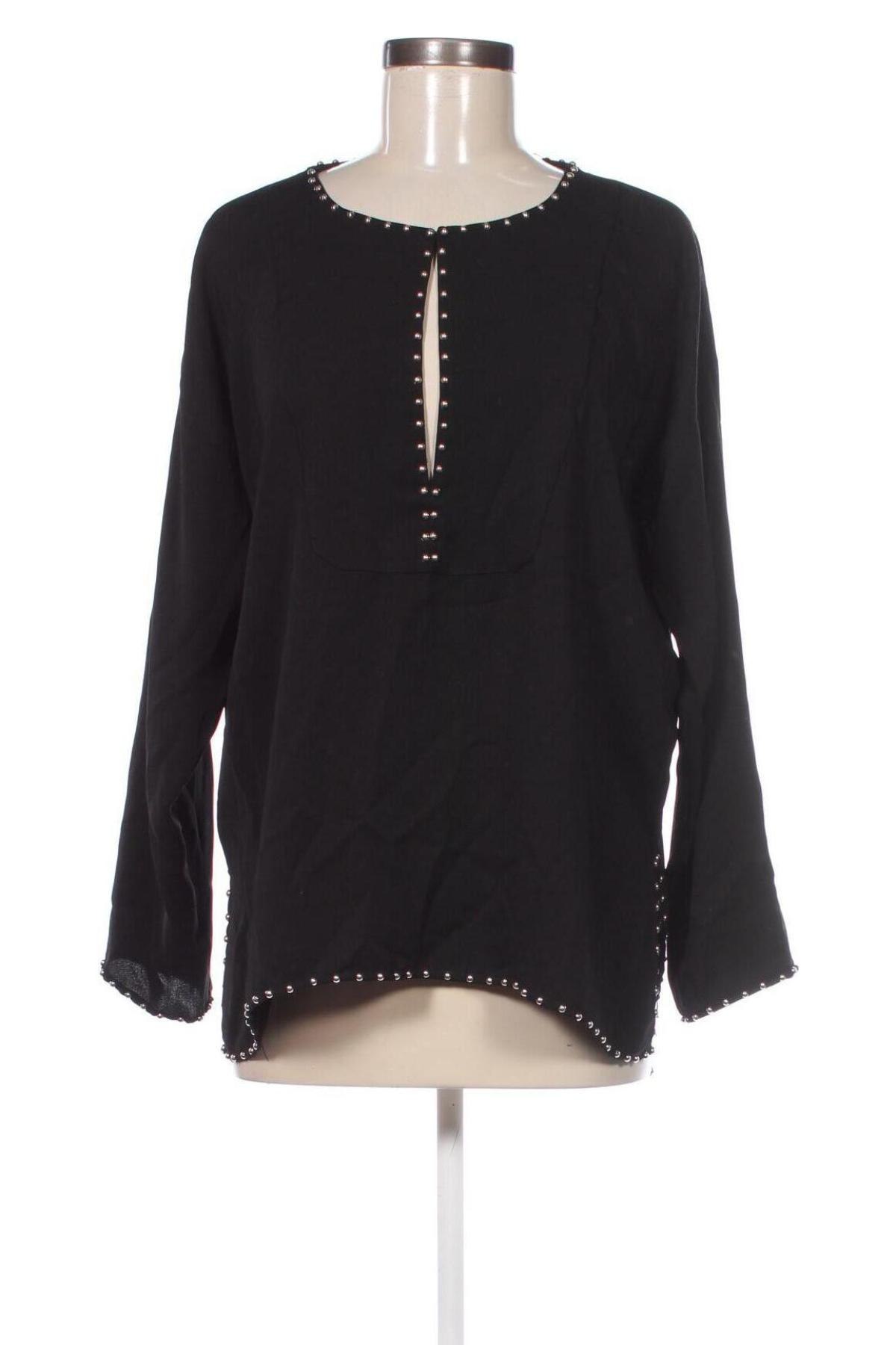 Damen Shirt Zara, Größe L, Farbe Schwarz, Preis 18,99 €