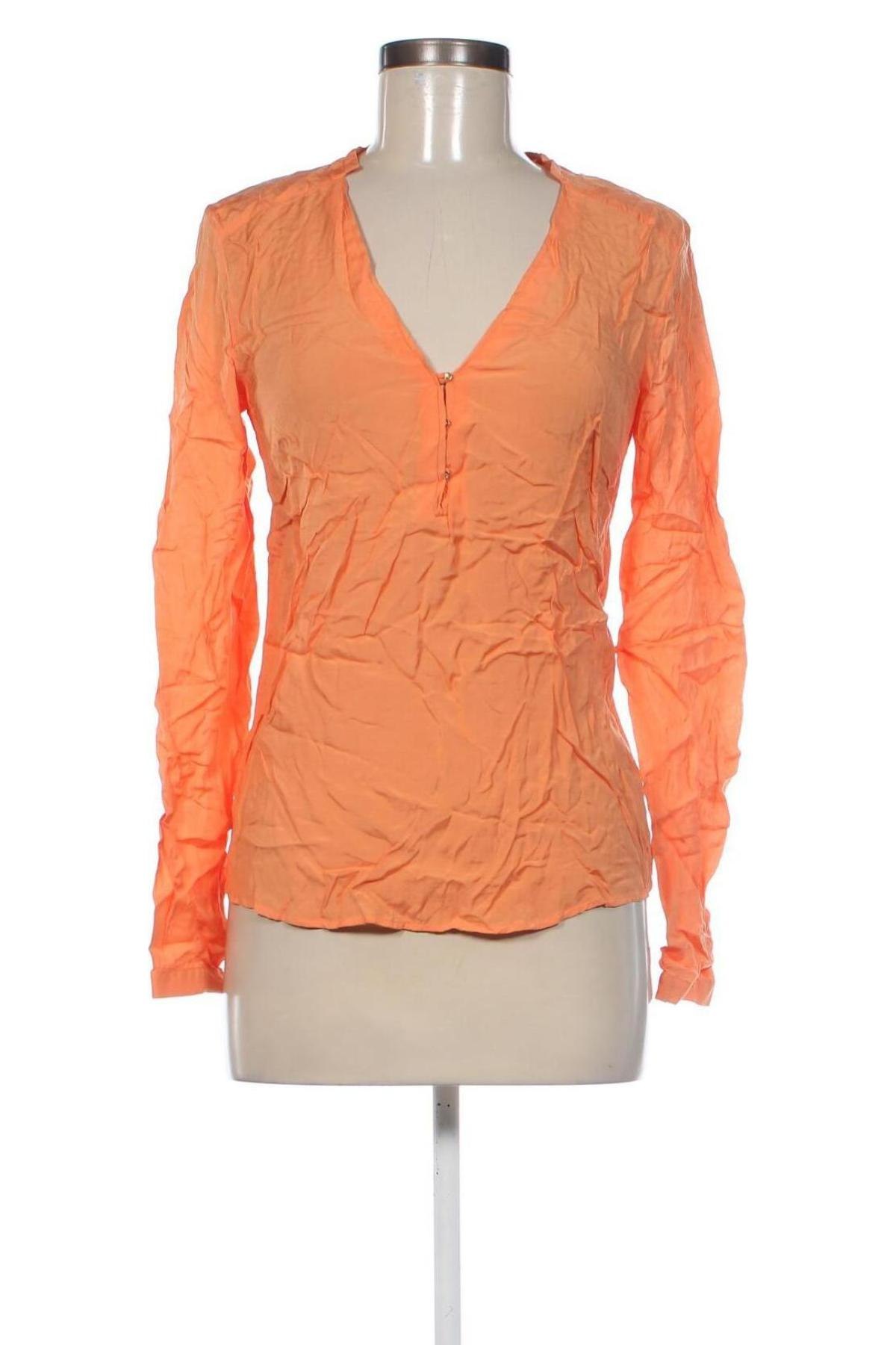 Damen Shirt Zara, Größe XS, Farbe Orange, Preis 9,99 €