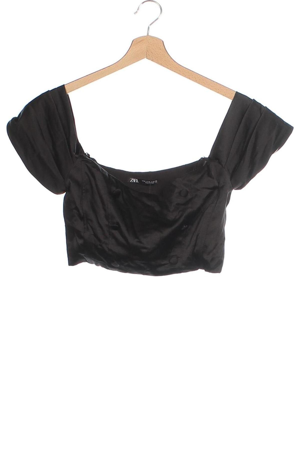 Damen Shirt Zara, Größe XS, Farbe Schwarz, Preis € 9,99