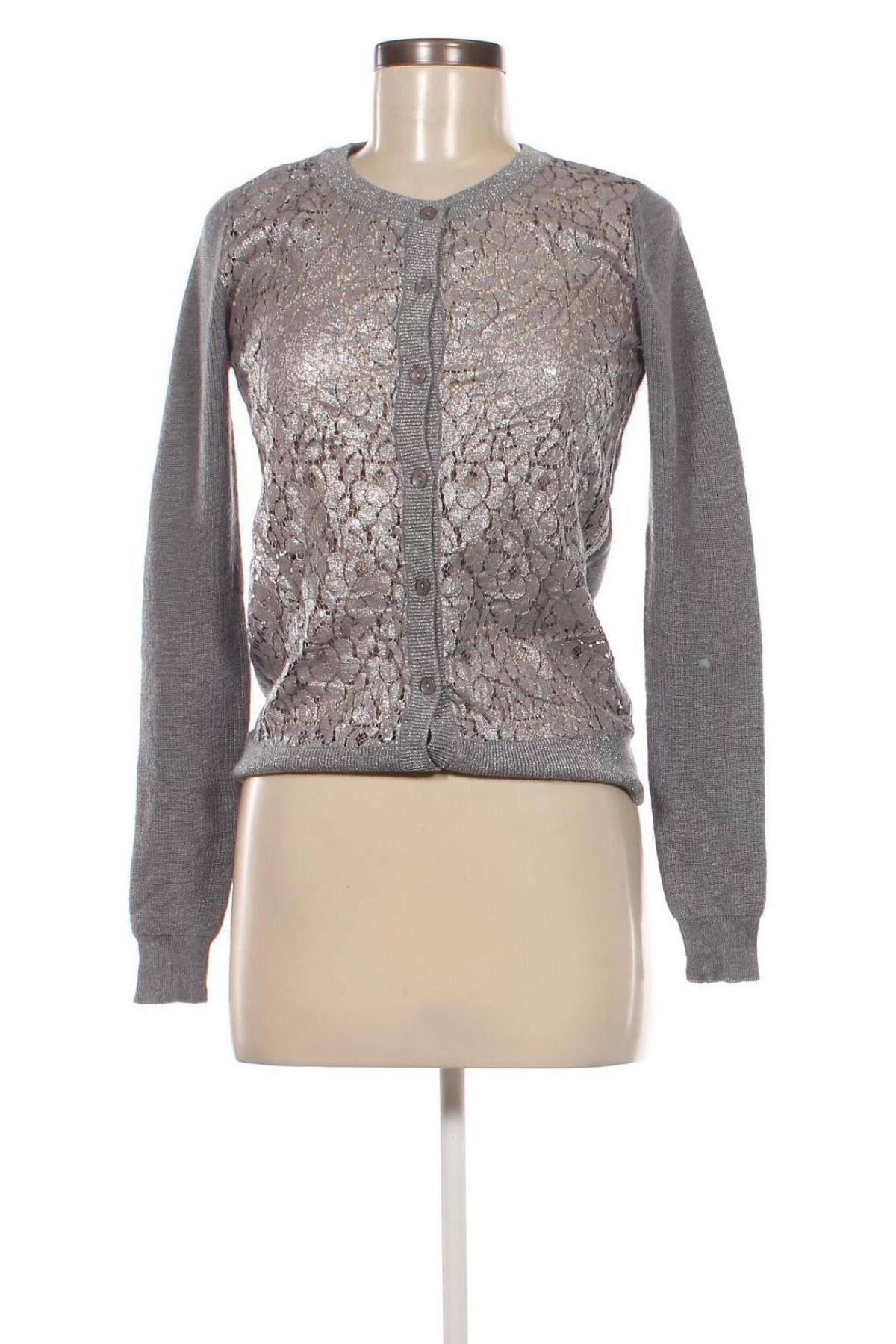 Damen Strickjacke, Größe M, Farbe Grau, Preis € 20,49