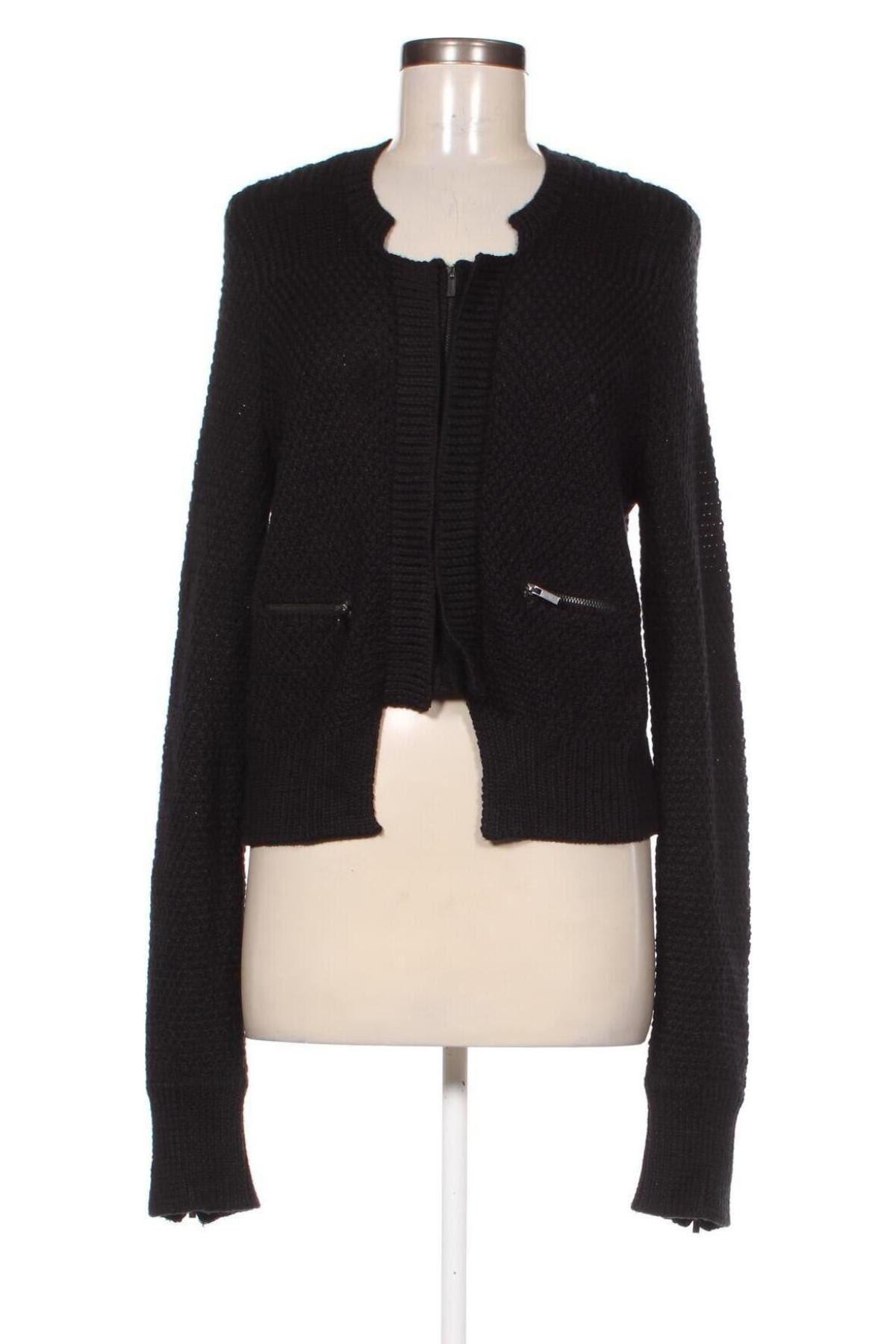 Cardigan de damă BCBG Max Azria, Mărime L, Culoare Negru, Preț 264,32 Lei