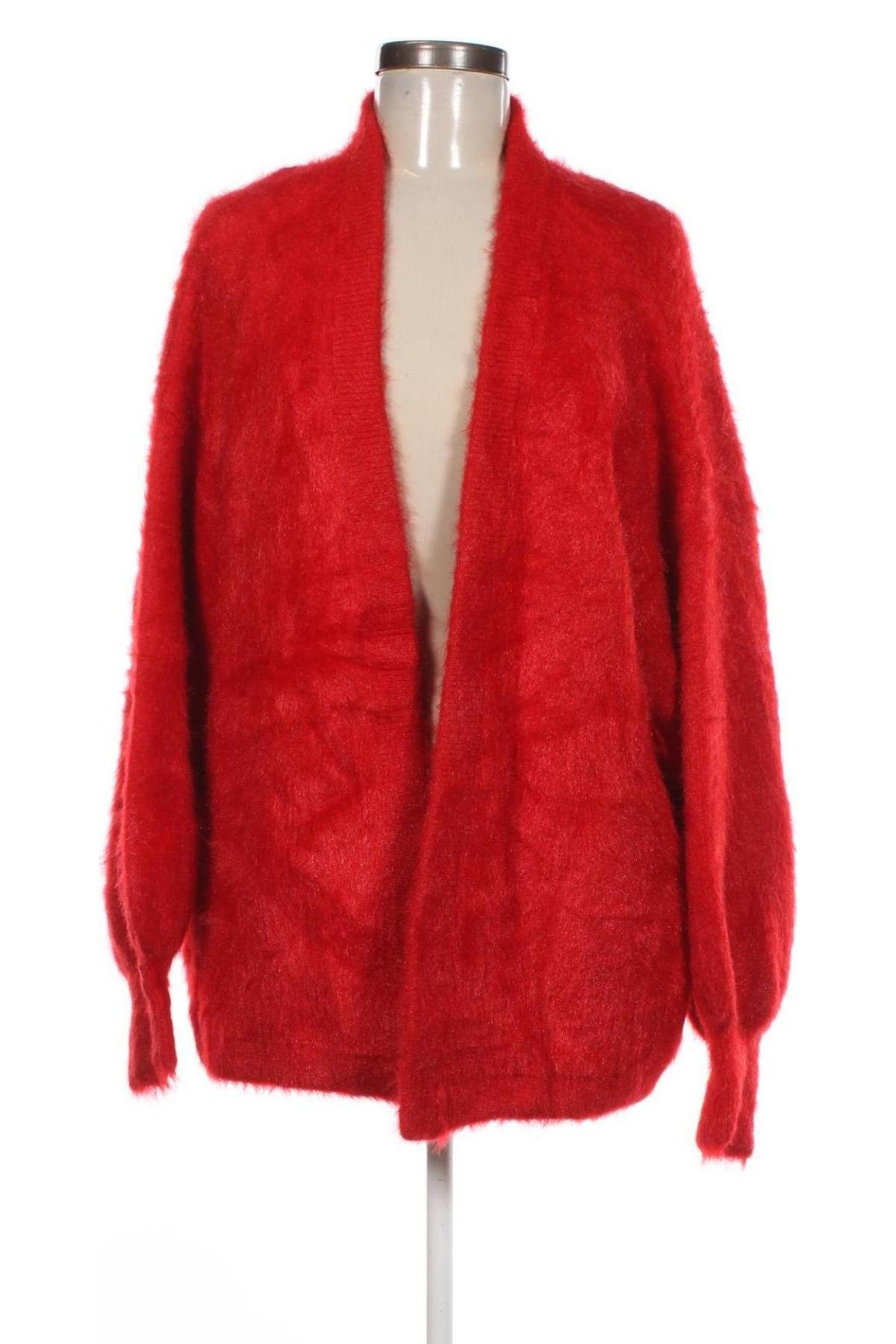 Cardigan de damă H&M, Mărime M, Culoare Roșu, Preț 62,99 Lei