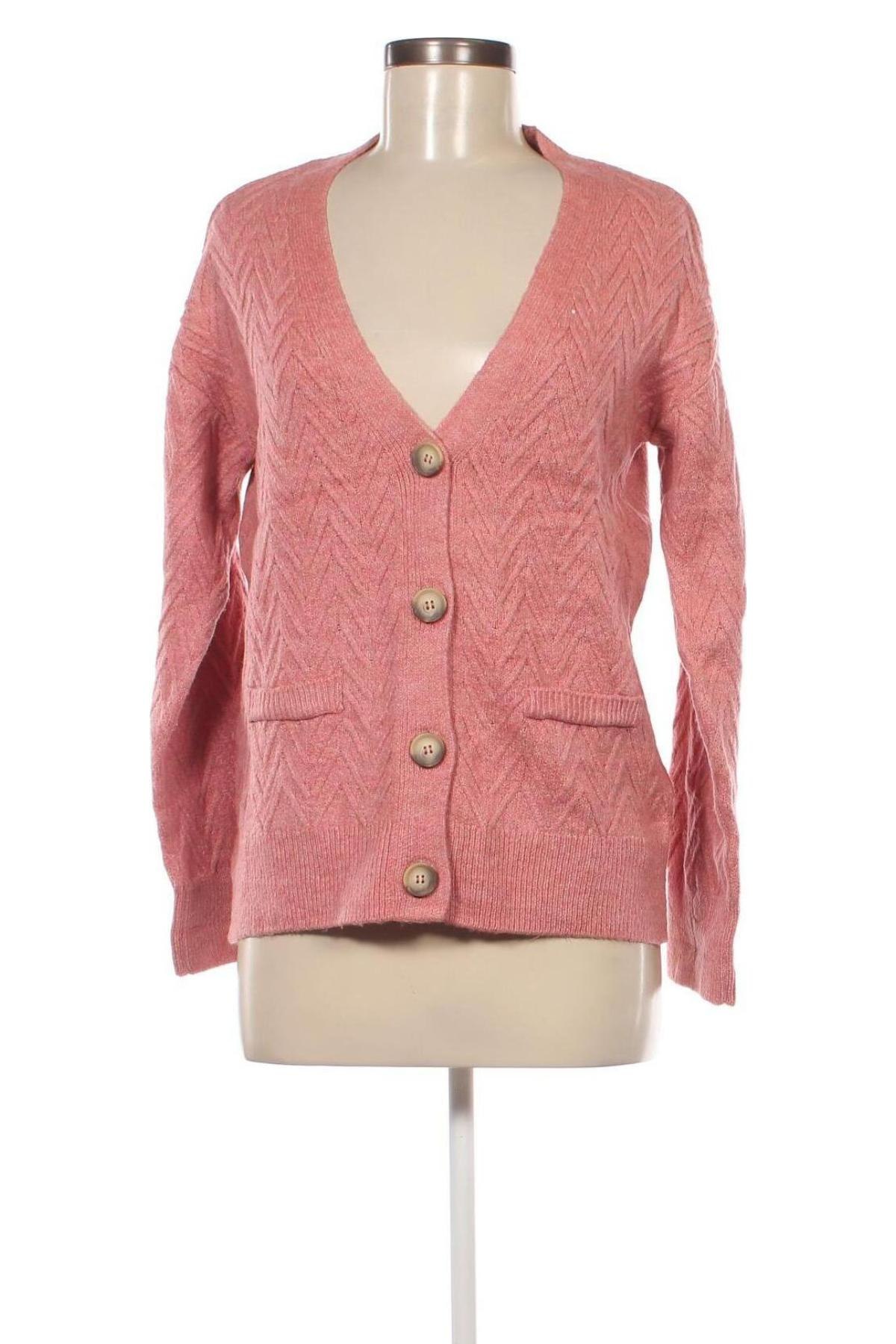 Cardigan de damă Laura Torelli, Mărime S, Culoare Roz, Preț 95,99 Lei