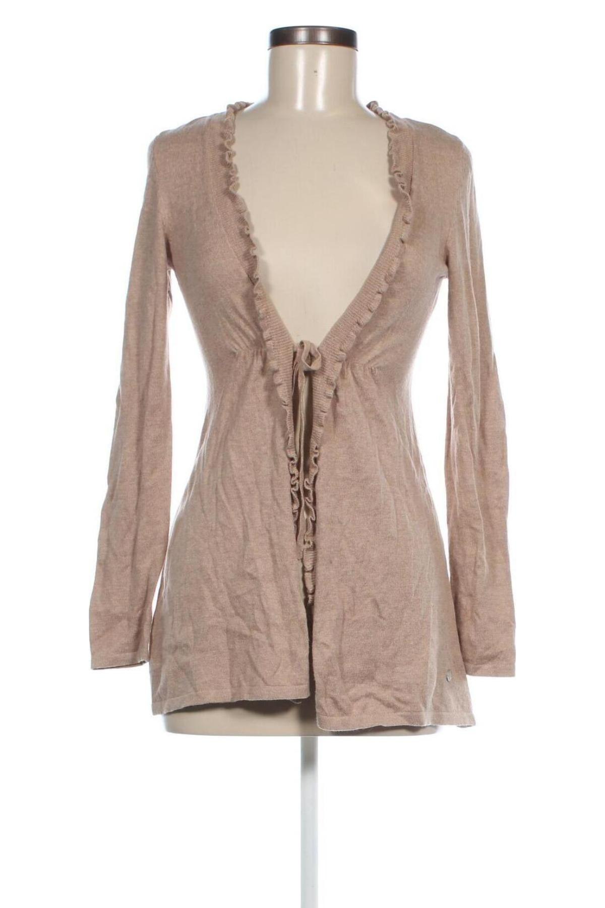 Damen Strickjacke Street One, Größe S, Farbe Beige, Preis 10,49 €