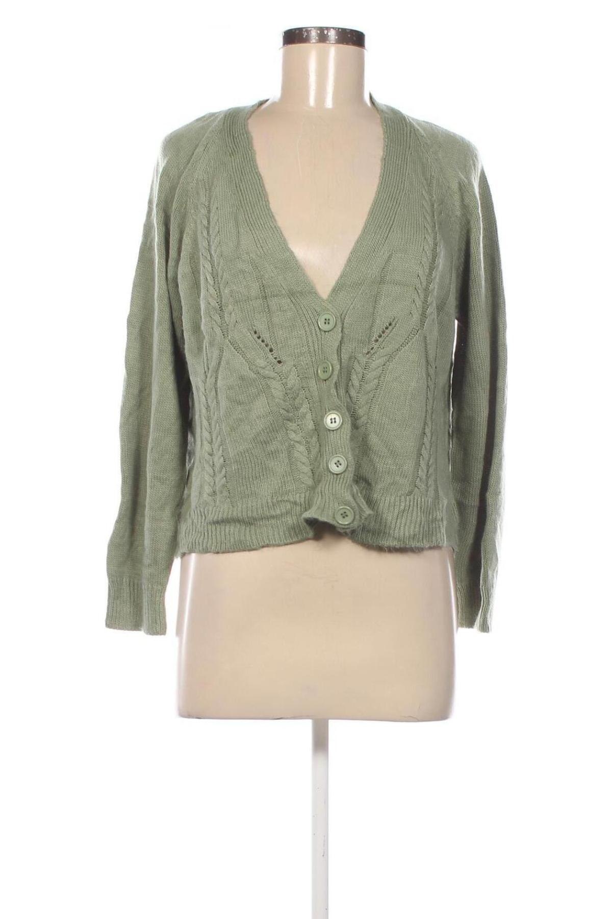 Cardigan de damă Trendyol, Mărime M, Culoare Verde, Preț 46,99 Lei