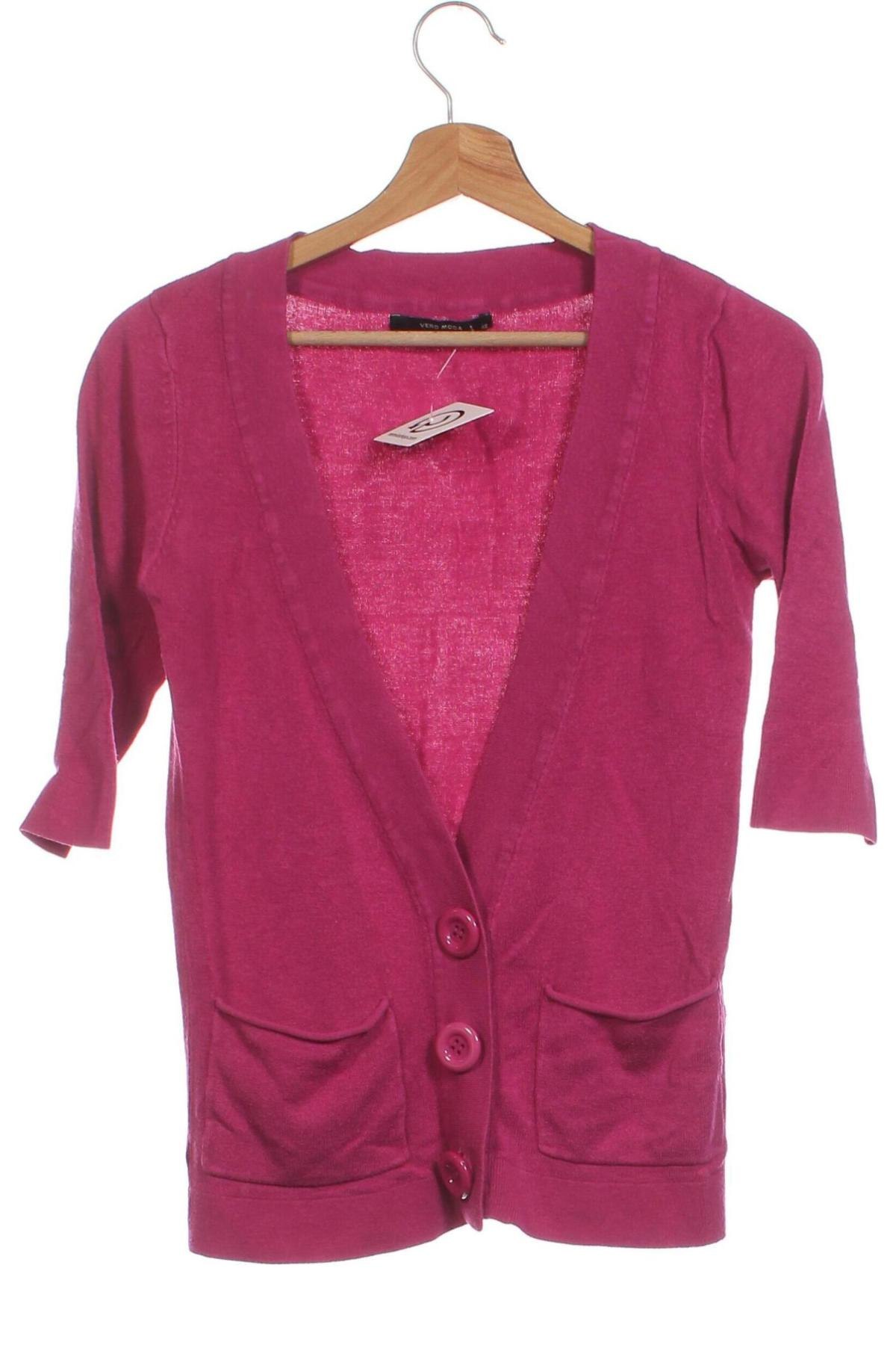 Damen Strickjacke Vero Moda, Größe XS, Farbe Rosa, Preis 9,49 €