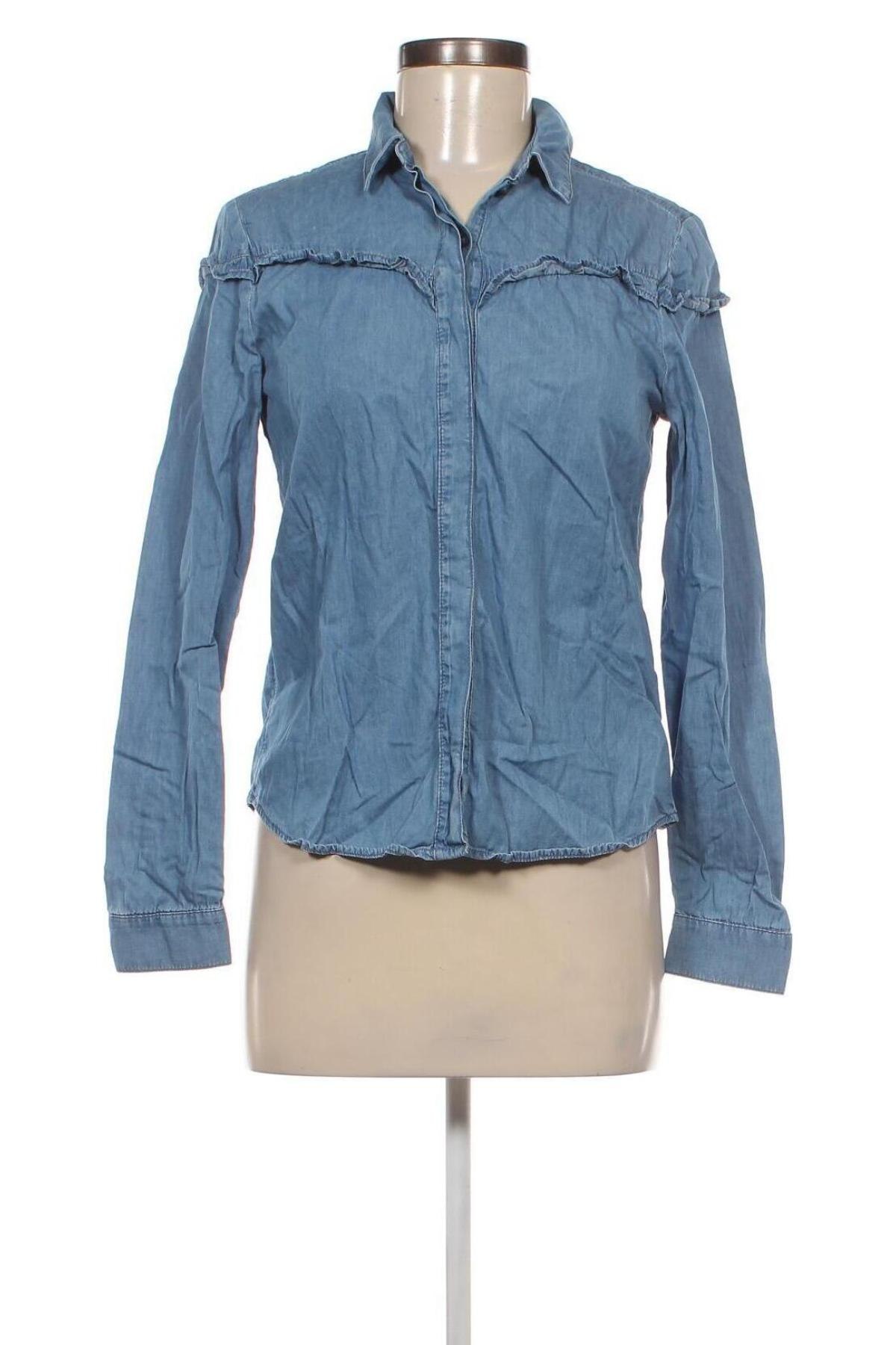 Damenbluse Edc By Esprit, Größe S, Farbe Blau, Preis 14,99 €