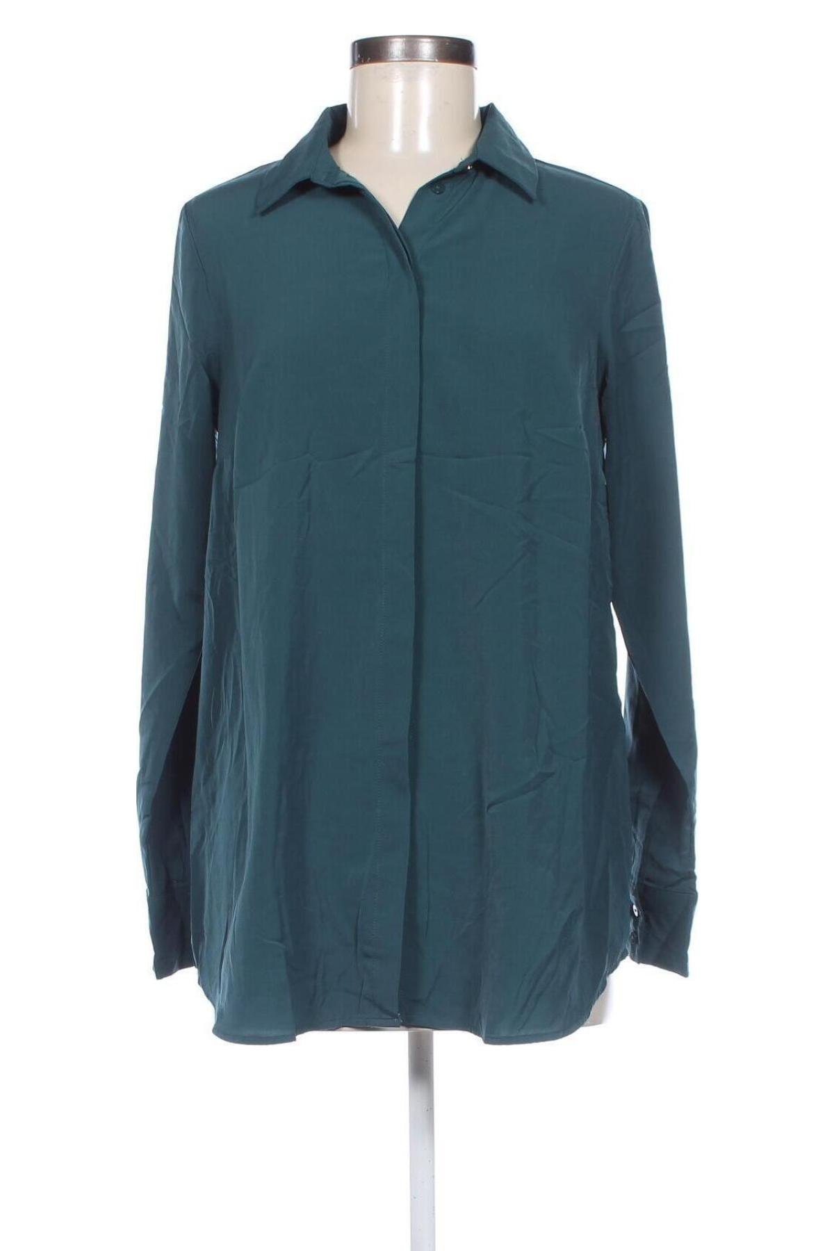 Cămașă de femei H&M, Mărime S, Culoare Verde, Preț 82,99 Lei