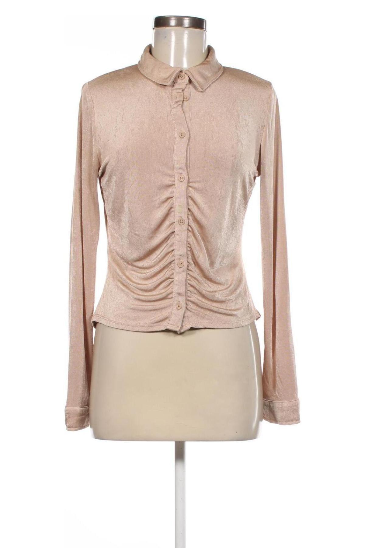 Damenbluse H&M Divided, Größe M, Farbe Beige, Preis € 9,49