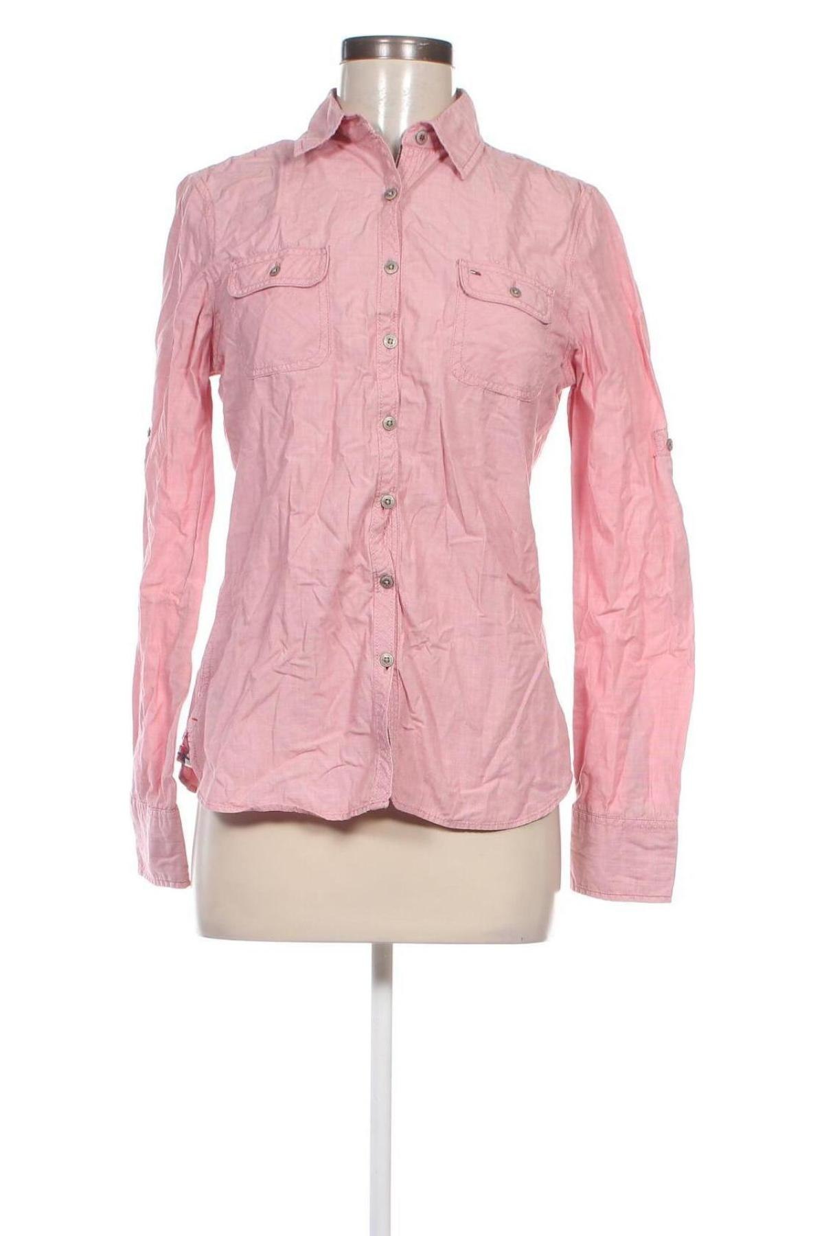 Damenbluse Hilfiger Denim, Größe M, Farbe Rosa, Preis € 57,49