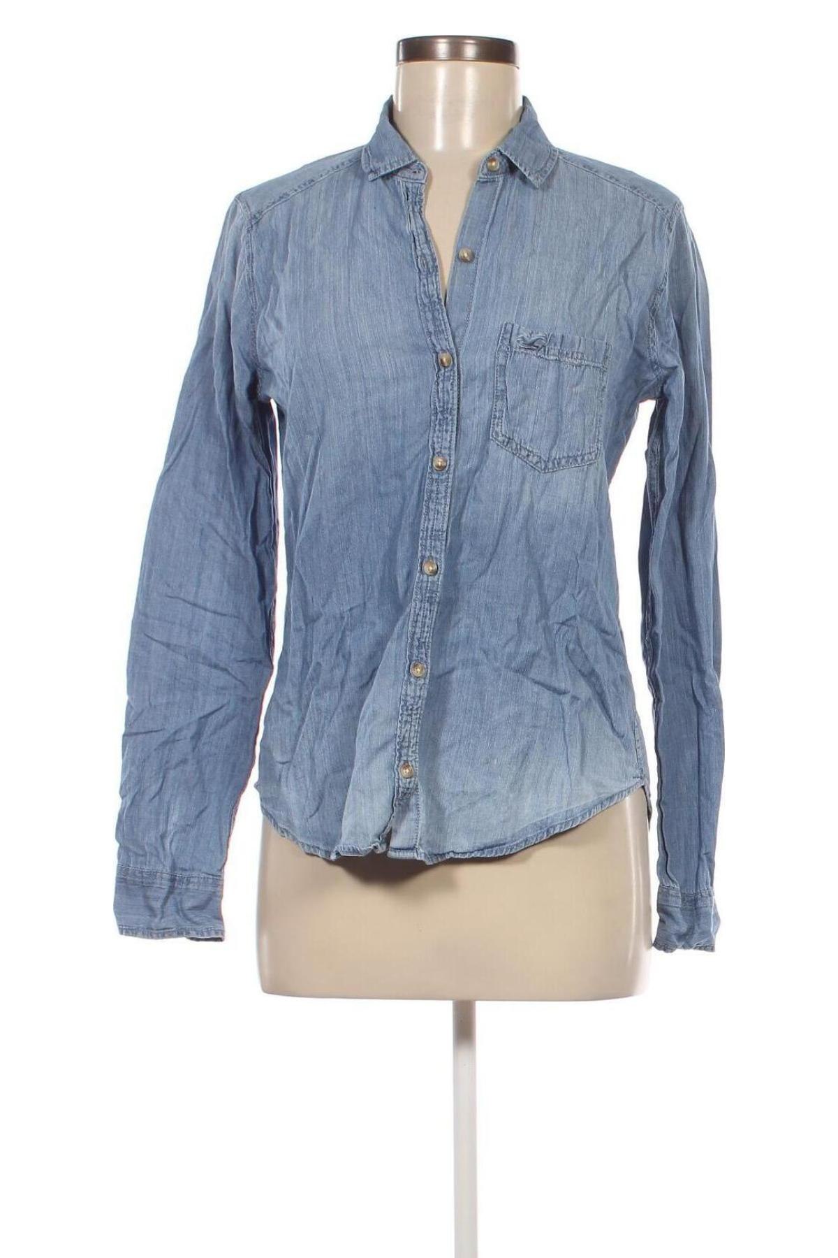 Damenbluse Hollister, Größe S, Farbe Blau, Preis 28,99 €