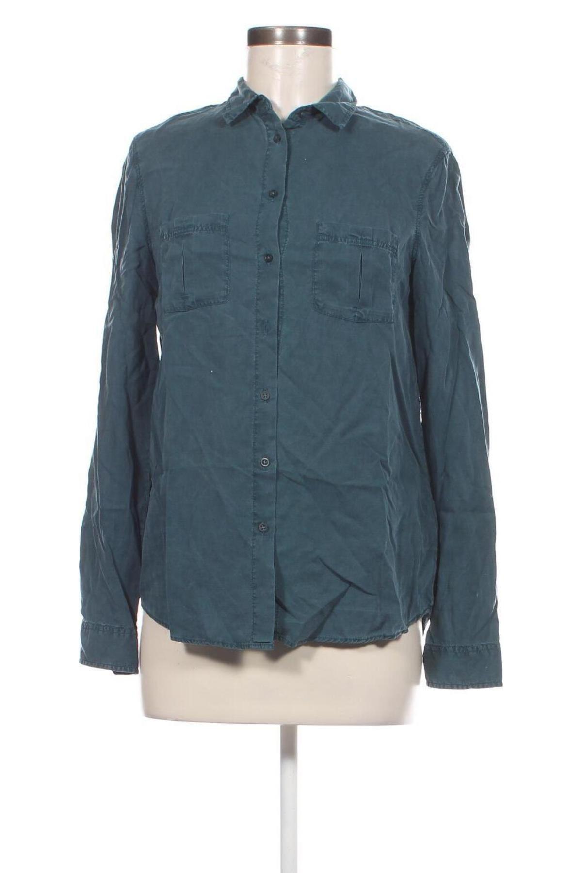 Cămașă de femei Massimo Dutti, Mărime M, Culoare Verde, Preț 77,99 Lei