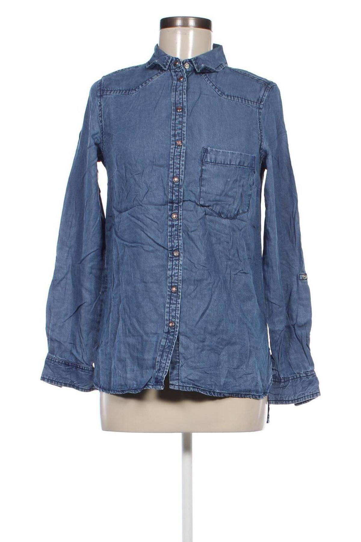 Damenbluse Miss Etam, Größe S, Farbe Blau, Preis € 14,99