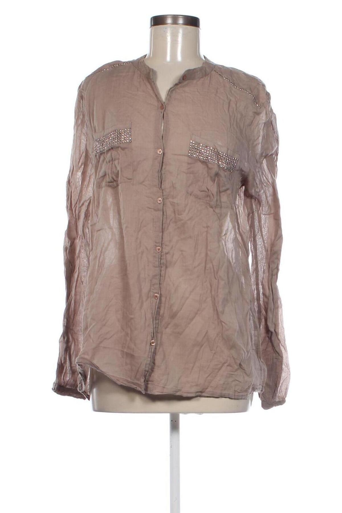 Damenbluse Saint Tropez, Größe L, Farbe Beige, Preis 28,99 €