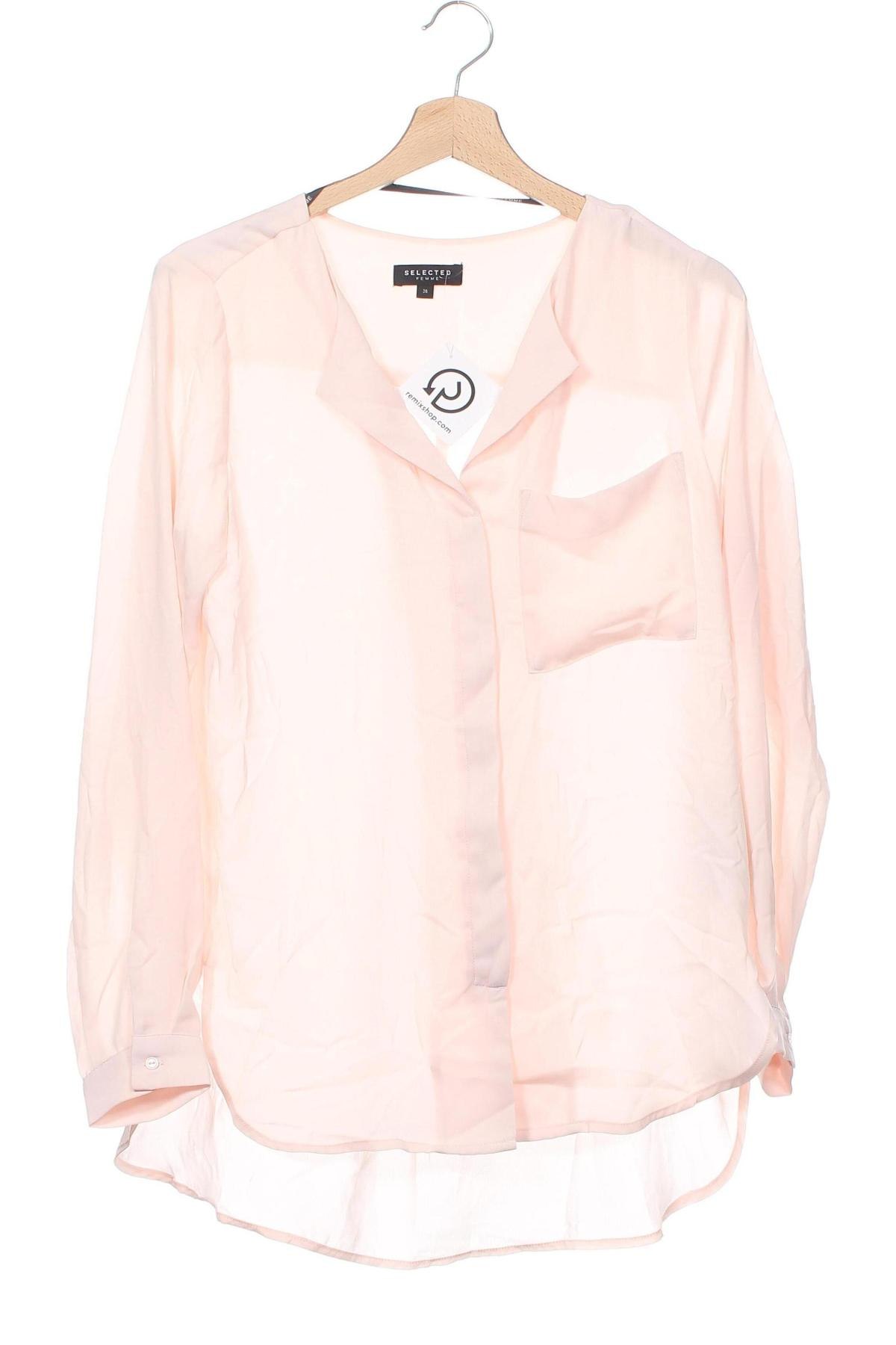 Damenbluse Selected Femme, Größe XXS, Farbe Rosa, Preis € 15,99