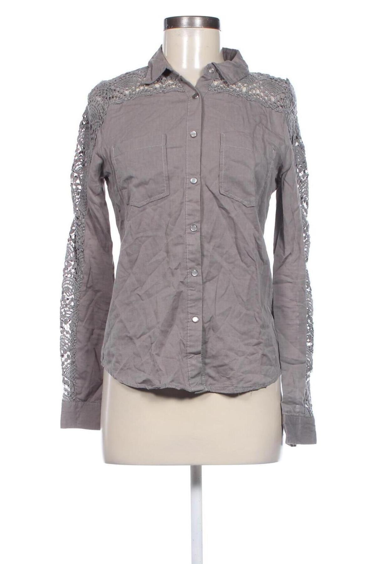 Damenbluse VILA, Größe S, Farbe Grau, Preis 6,99 €