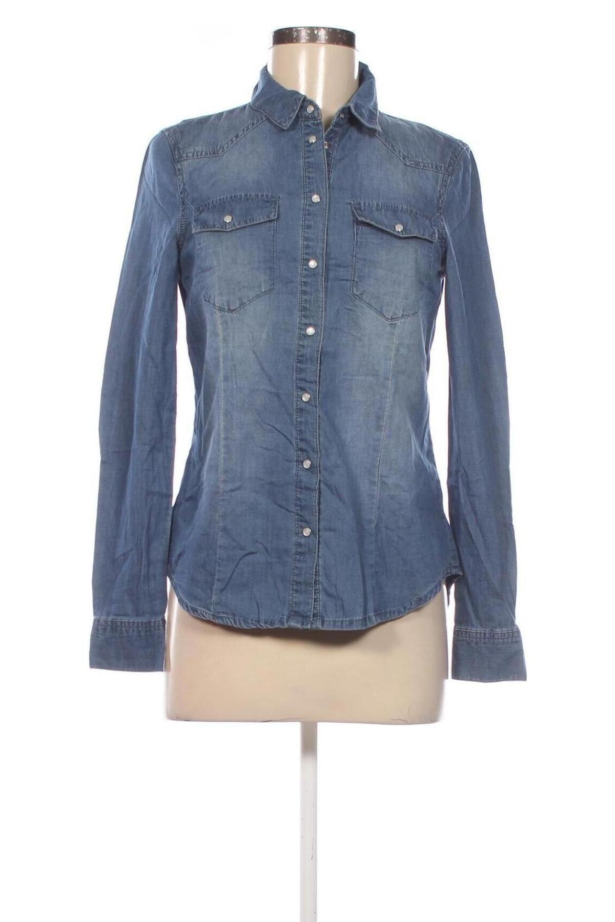 Damenbluse Vero Moda, Größe M, Farbe Blau, Preis 6,99 €