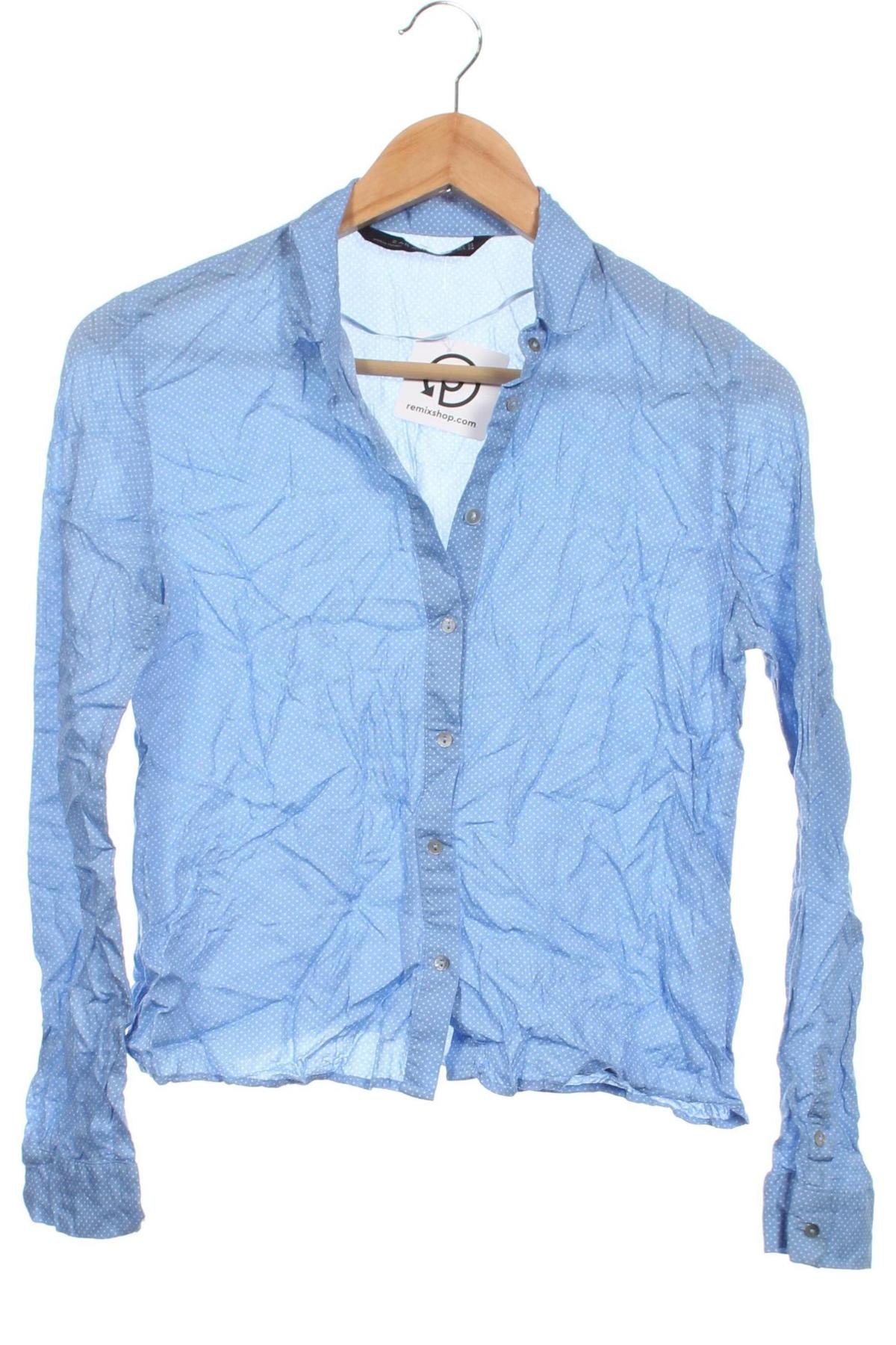 Damenbluse Zara, Größe XS, Farbe Blau, Preis € 18,99