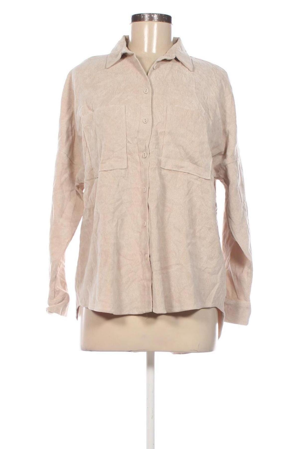 Damenbluse Zara, Größe S, Farbe Beige, Preis 6,99 €