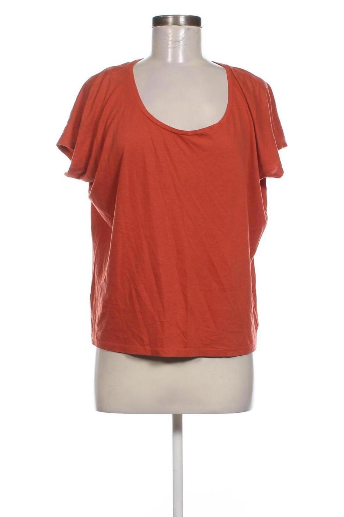 Damen T-Shirt Peacocks, Größe M, Farbe Rot, Preis € 8,68