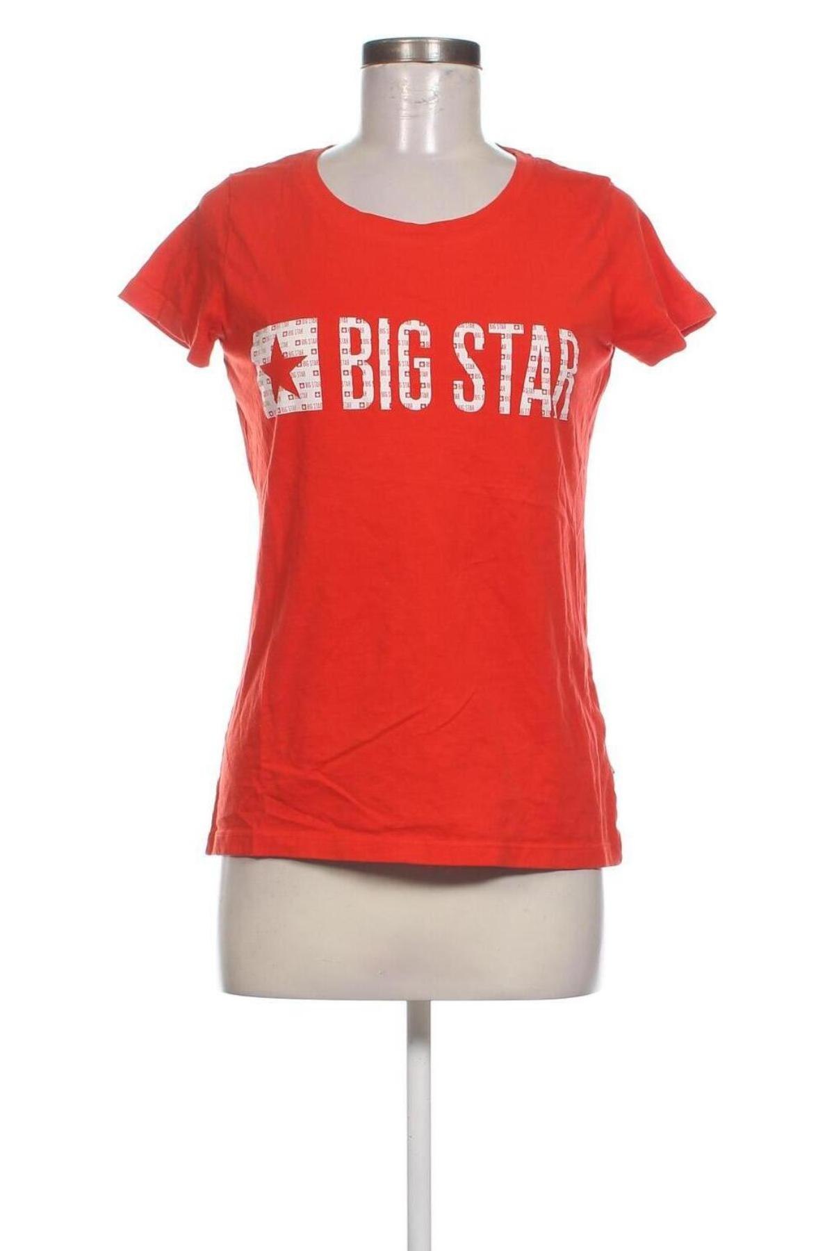 Tricou de femei Big Star, Mărime S, Culoare Roșu, Preț 46,00 Lei