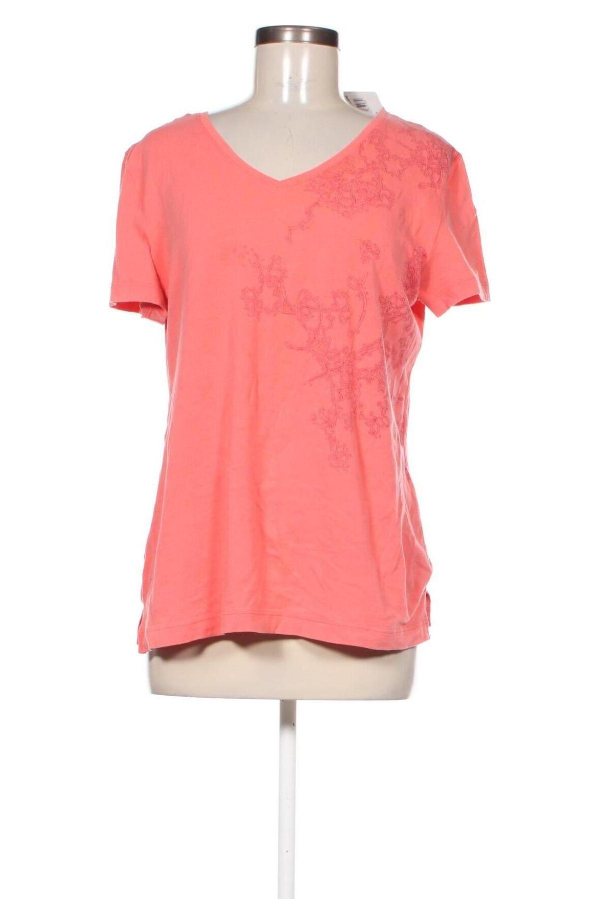 Damen T-Shirt Huber, Größe M, Farbe Orange, Preis 8,70 €