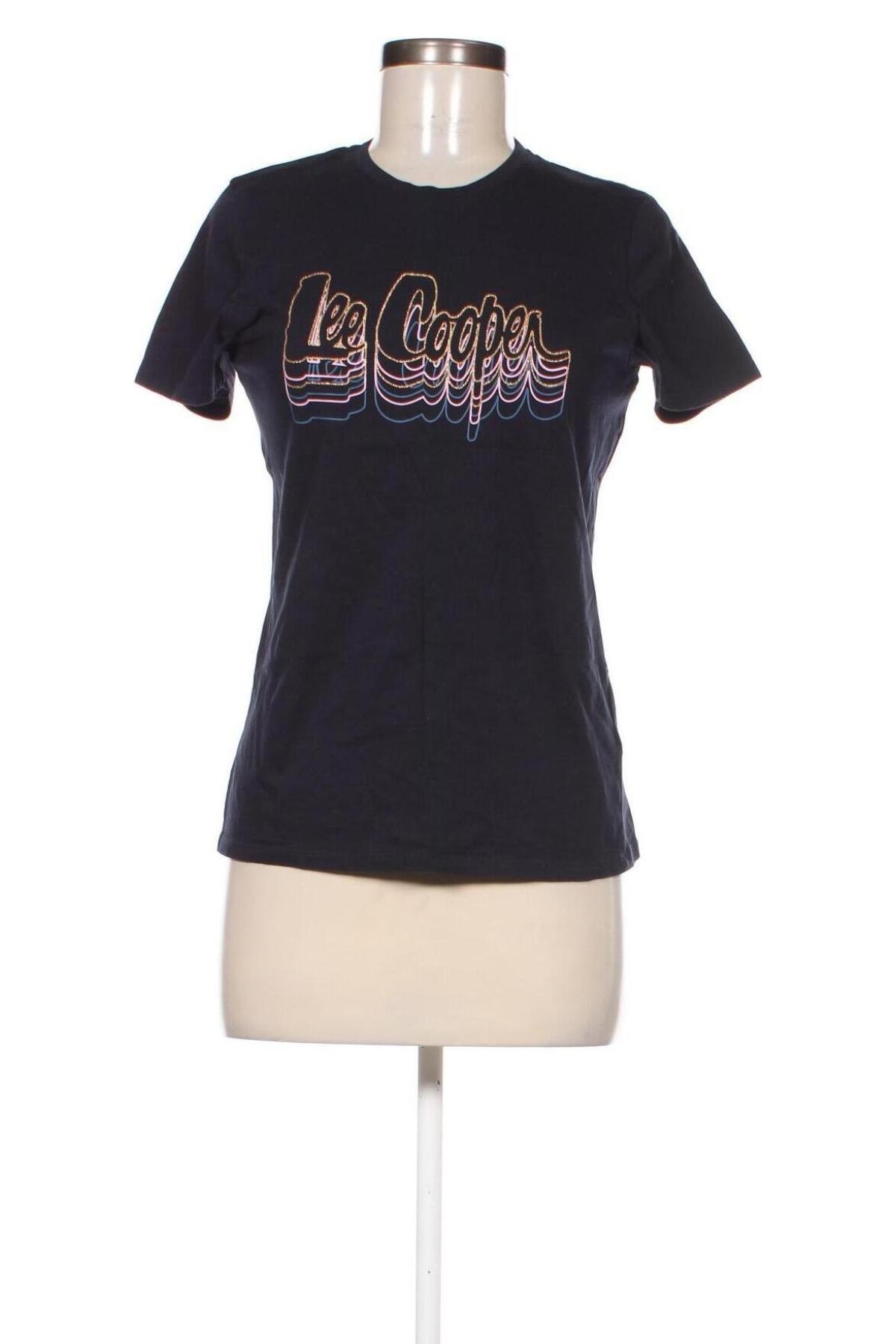 Damski T-shirt Lee Cooper, Rozmiar S, Kolor Niebieski, Cena 41,45 zł