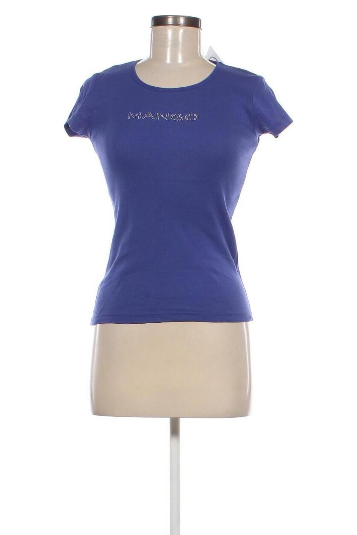 Damen T-Shirt Mango, Größe S, Farbe Blau, Preis € 8,18