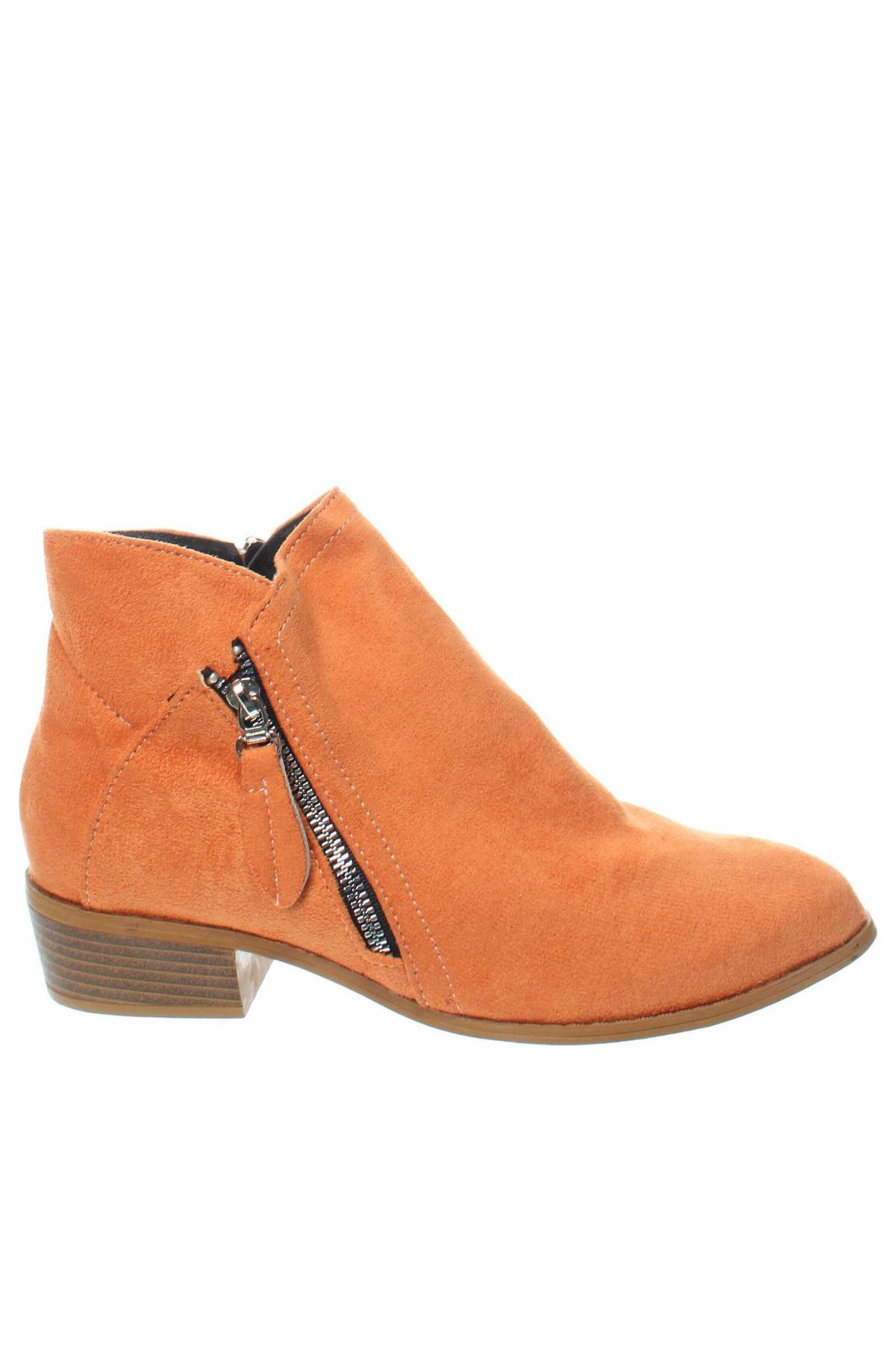 Damen Stiefeletten, Größe 39, Farbe Orange, Preis € 24,55