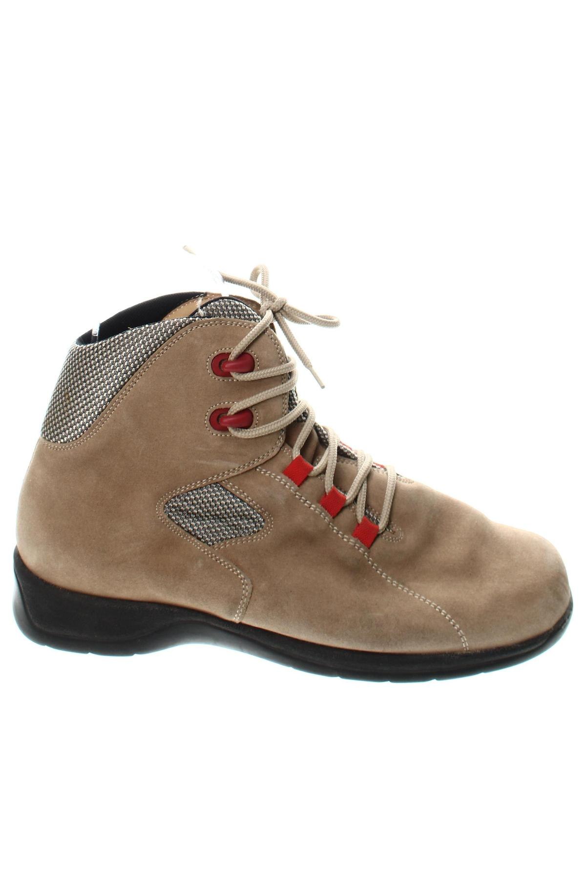 Damen Stiefeletten, Größe 41, Farbe Beige, Preis € 27,49