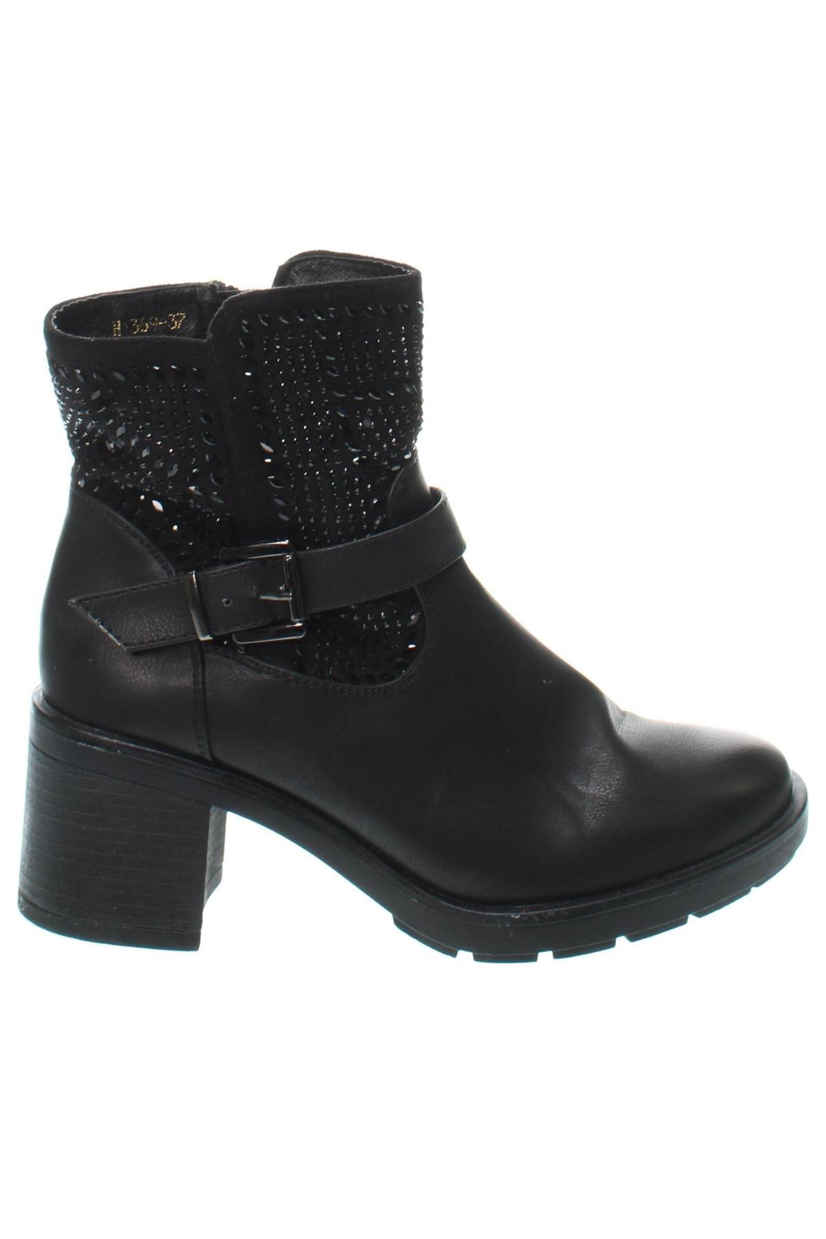 Damen Stiefeletten, Größe 37, Farbe Schwarz, Preis € 33,99