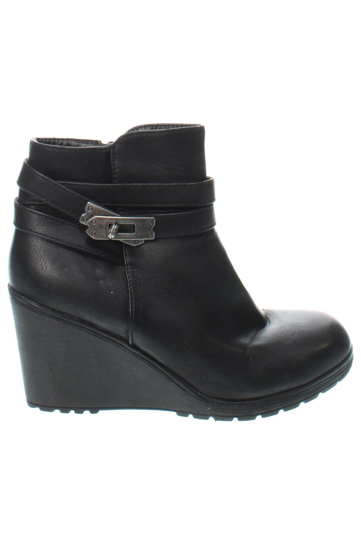 Botine de damă, Mărime 37, Culoare Negru, Preț 73,99 Lei