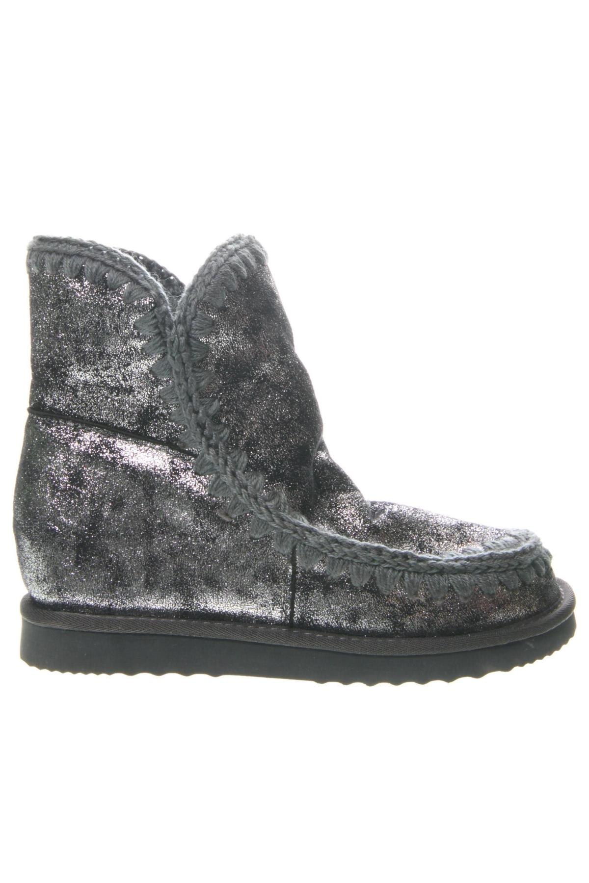 Damen Stiefeletten, Größe 41, Farbe Silber, Preis € 33,99