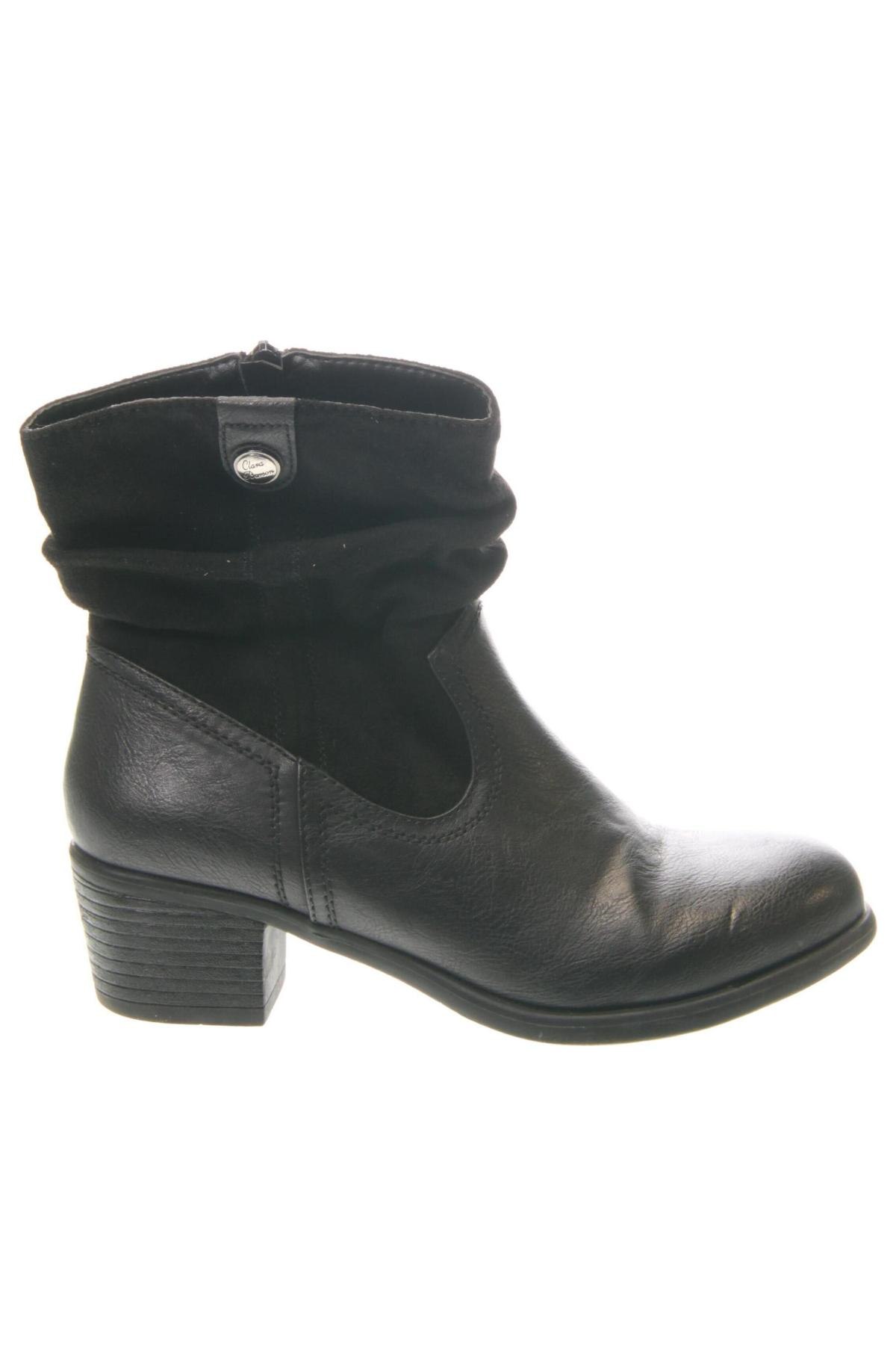 Damen Stiefeletten Clara Barson, Größe 40, Farbe Schwarz, Preis € 24,55