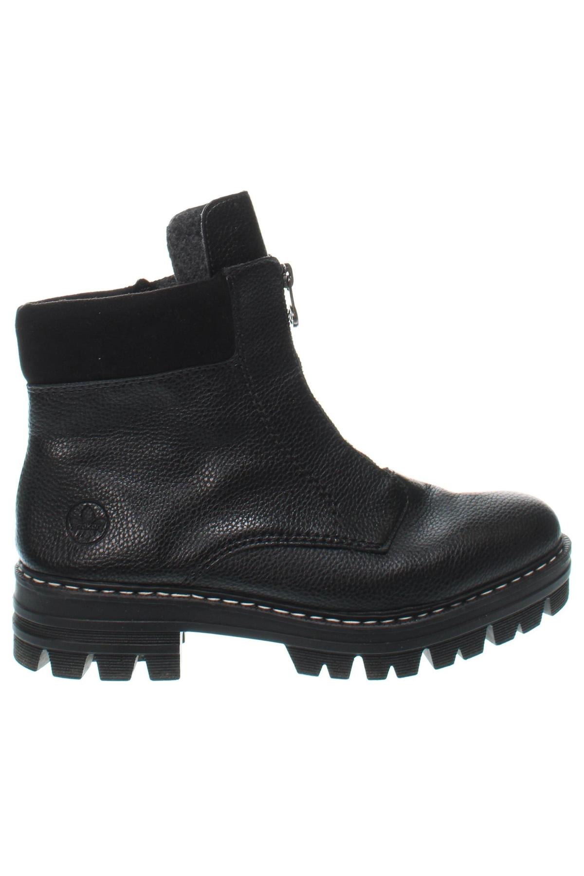 Botine de damă Rieker, Mărime 42, Culoare Negru, Preț 203,99 Lei