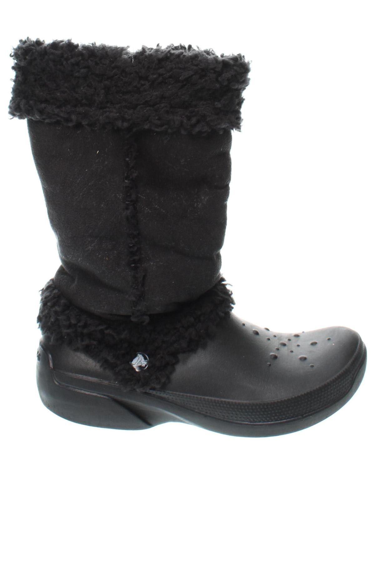 Damenstiefel Crocs, Größe 40, Farbe Schwarz, Preis 47,99 €