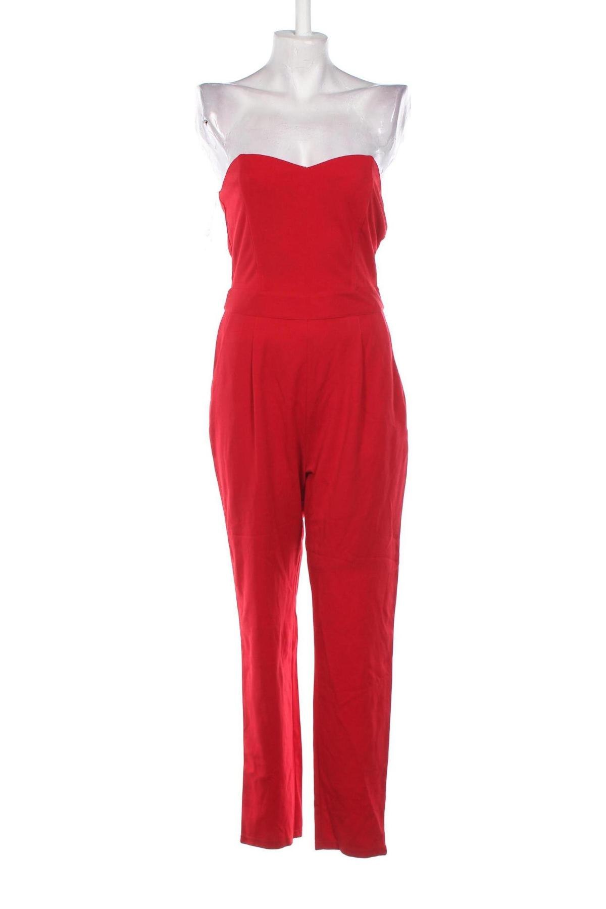 Langer Damen-Overall Amisu, Größe M, Farbe Rot, Preis 17,49 €