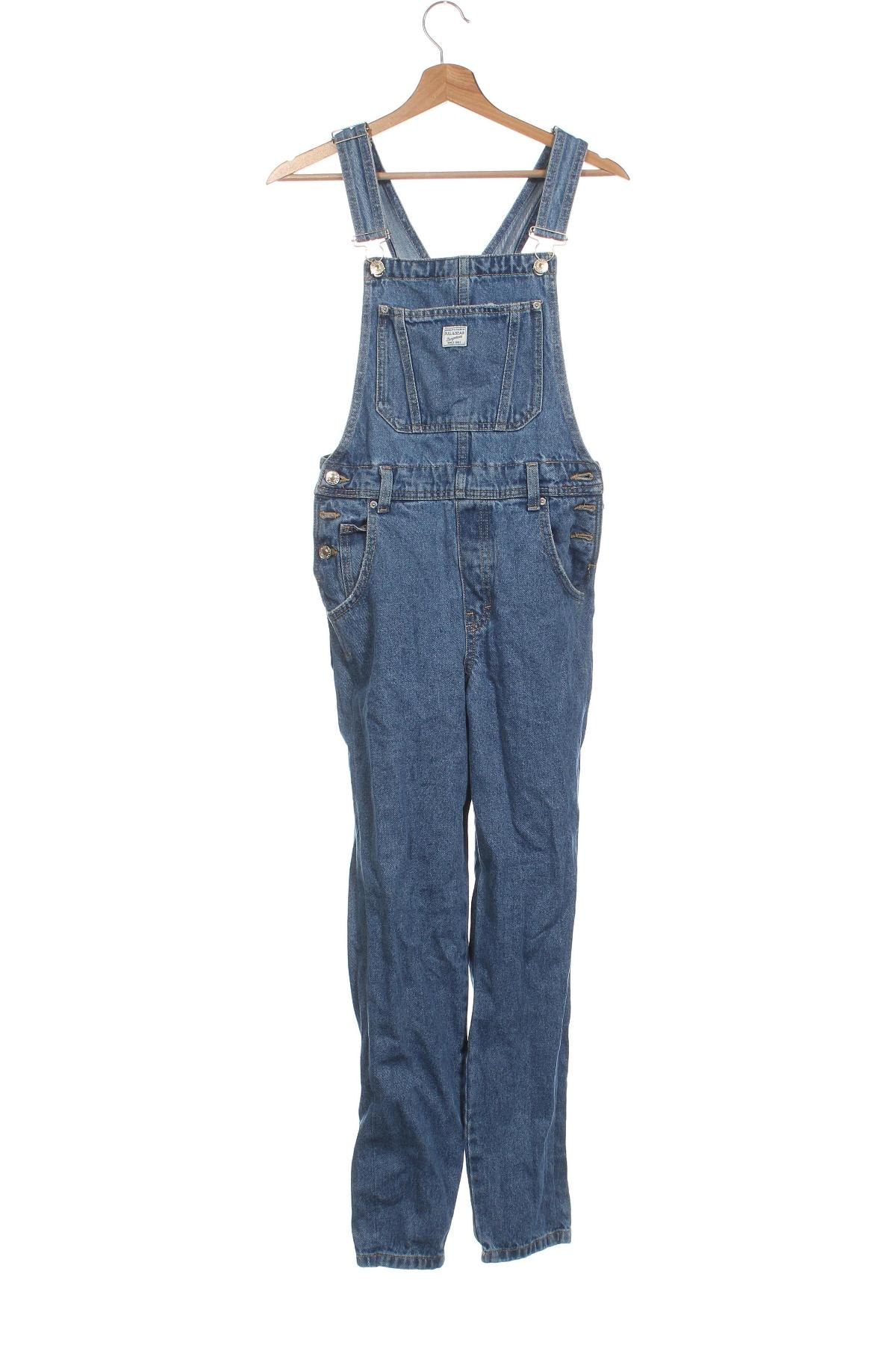 Langer Damen-Overall Pull&Bear, Größe S, Farbe Blau, Preis 33,99 €