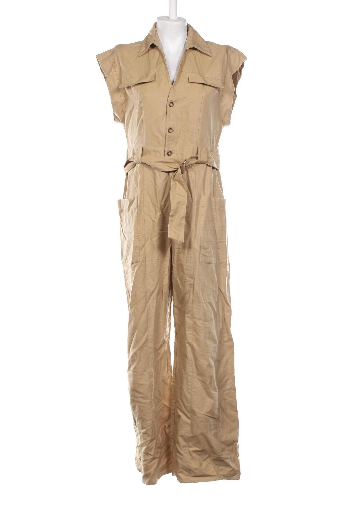 Langer Damen-Overall Zara, Größe L, Farbe Beige, Preis € 28,99