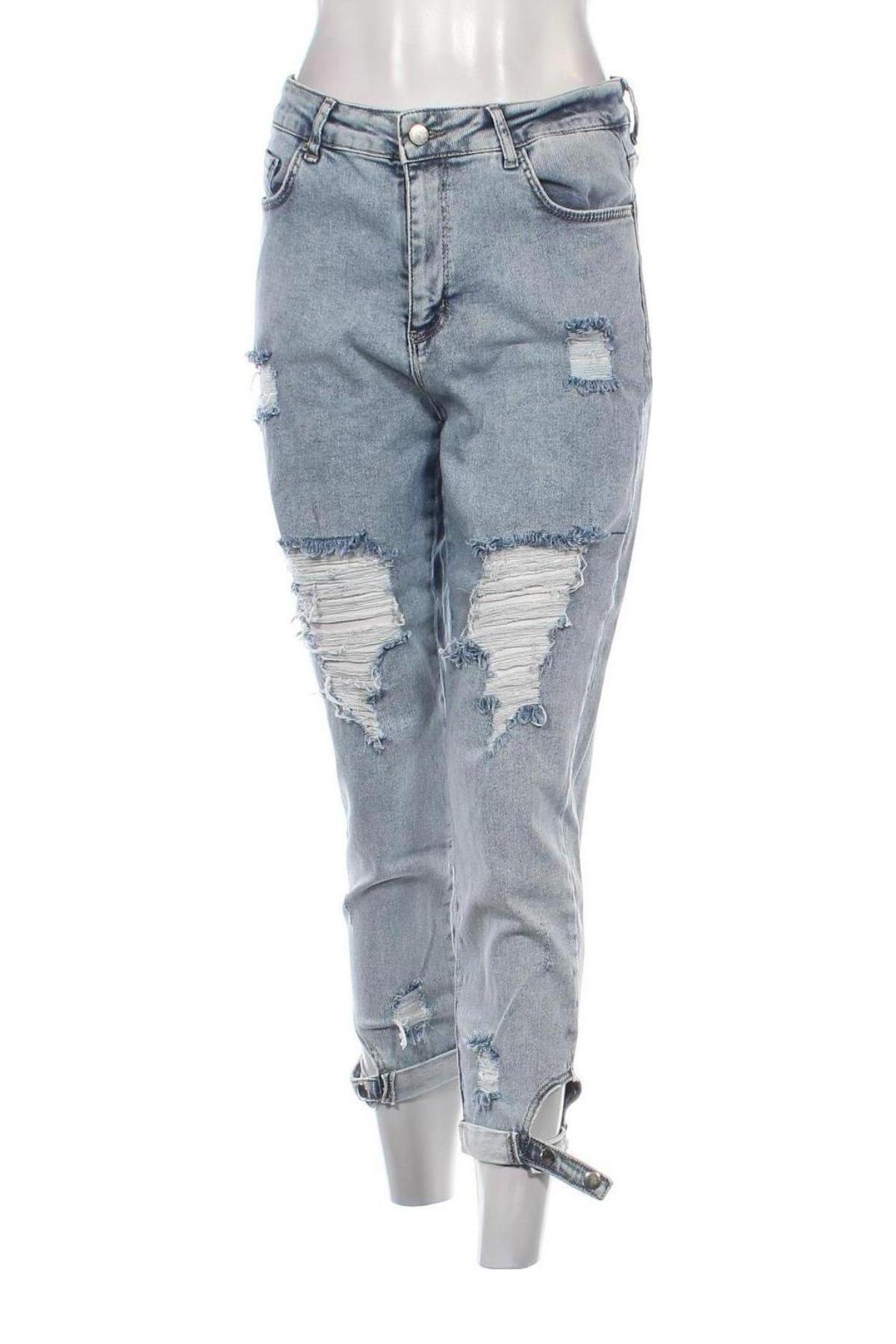 Damskie jeansy Bark jeans, Rozmiar L, Kolor Niebieski, Cena 314,94 zł