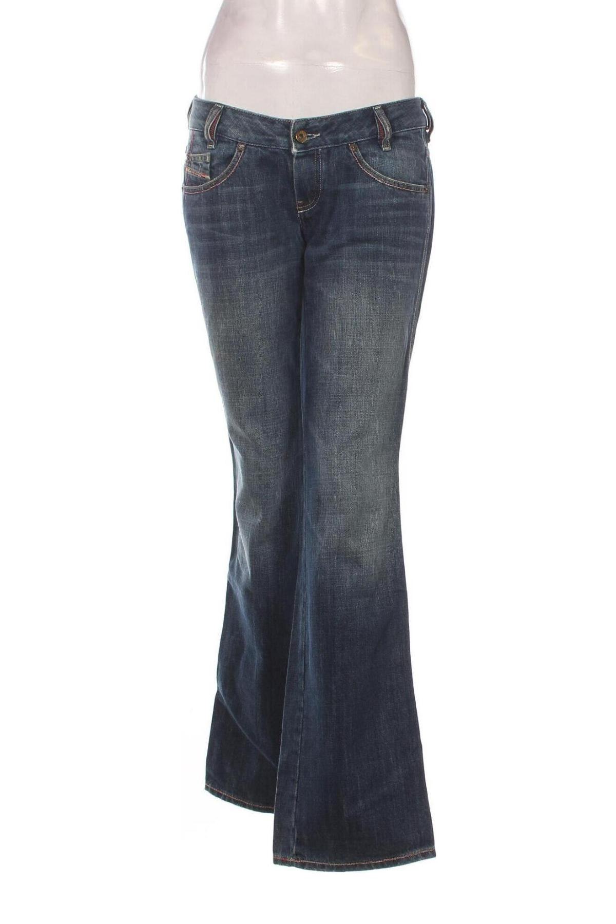 Damskie jeansy Diesel, Rozmiar L, Kolor Niebieski, Cena 180,99 zł