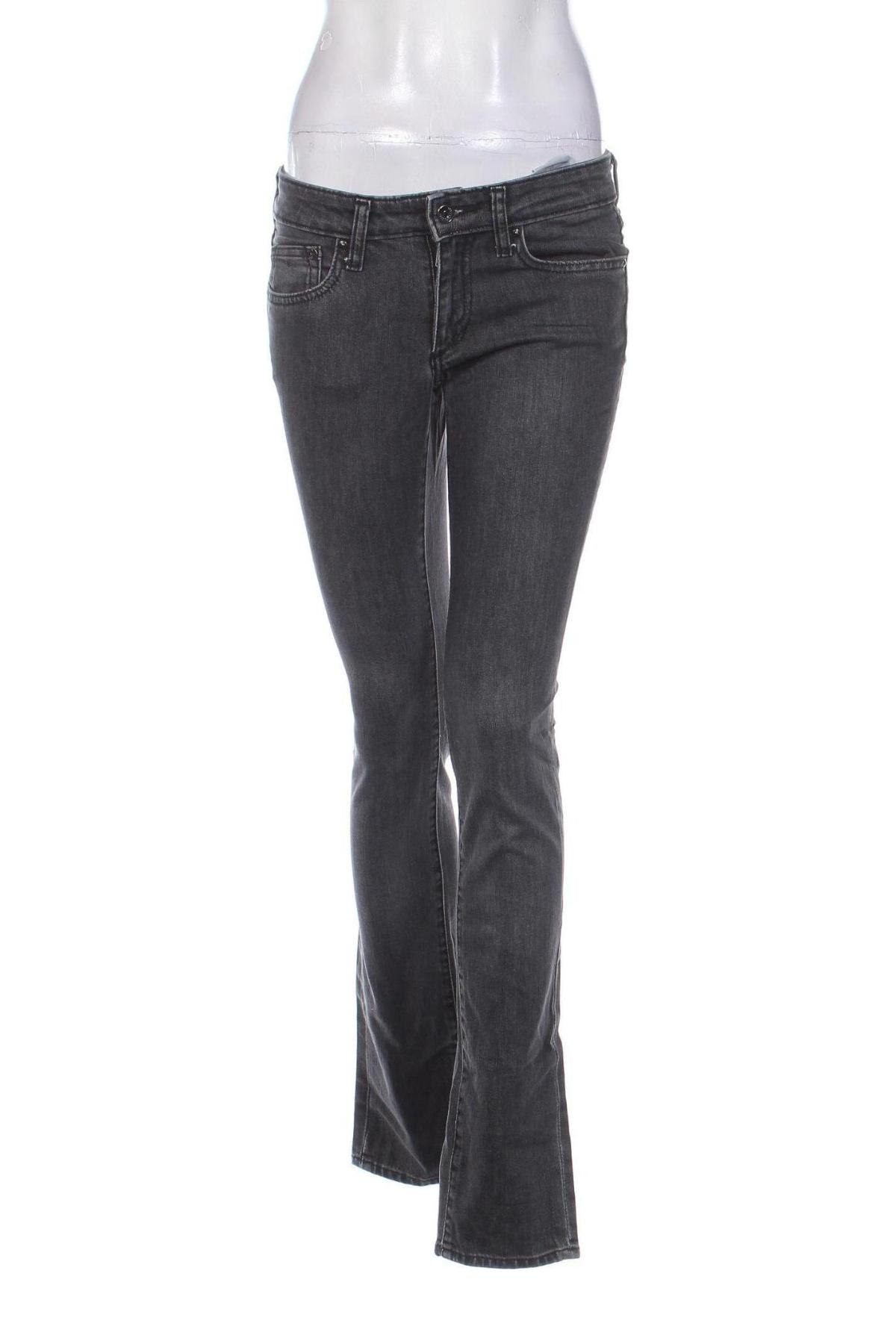 Damskie jeansy H&M, Rozmiar M, Kolor Szary, Cena 32,99 zł