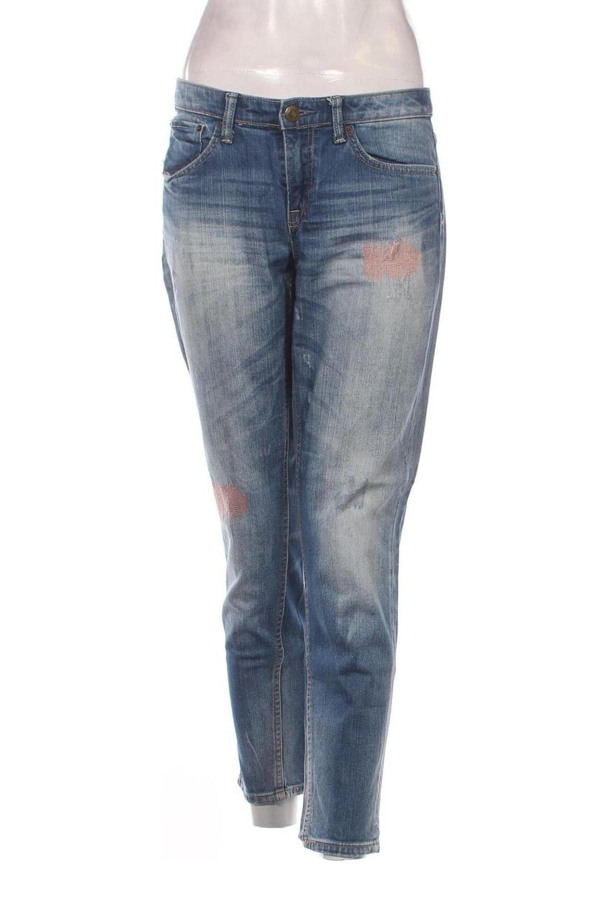 Damskie jeansy H&M L.O.G.G., Rozmiar M, Kolor Niebieski, Cena 43,99 zł