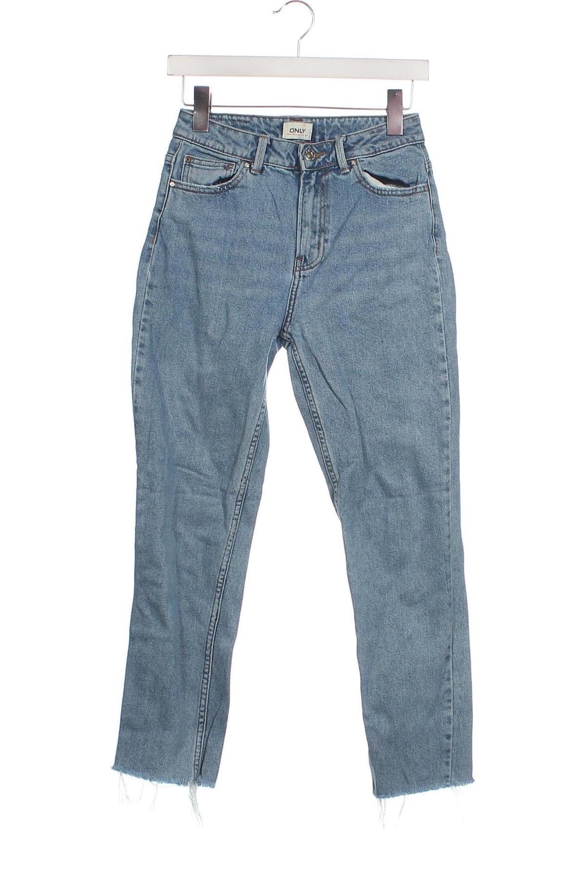 Damskie jeansy ONLY, Rozmiar XS, Kolor Niebieski, Cena 43,99 zł