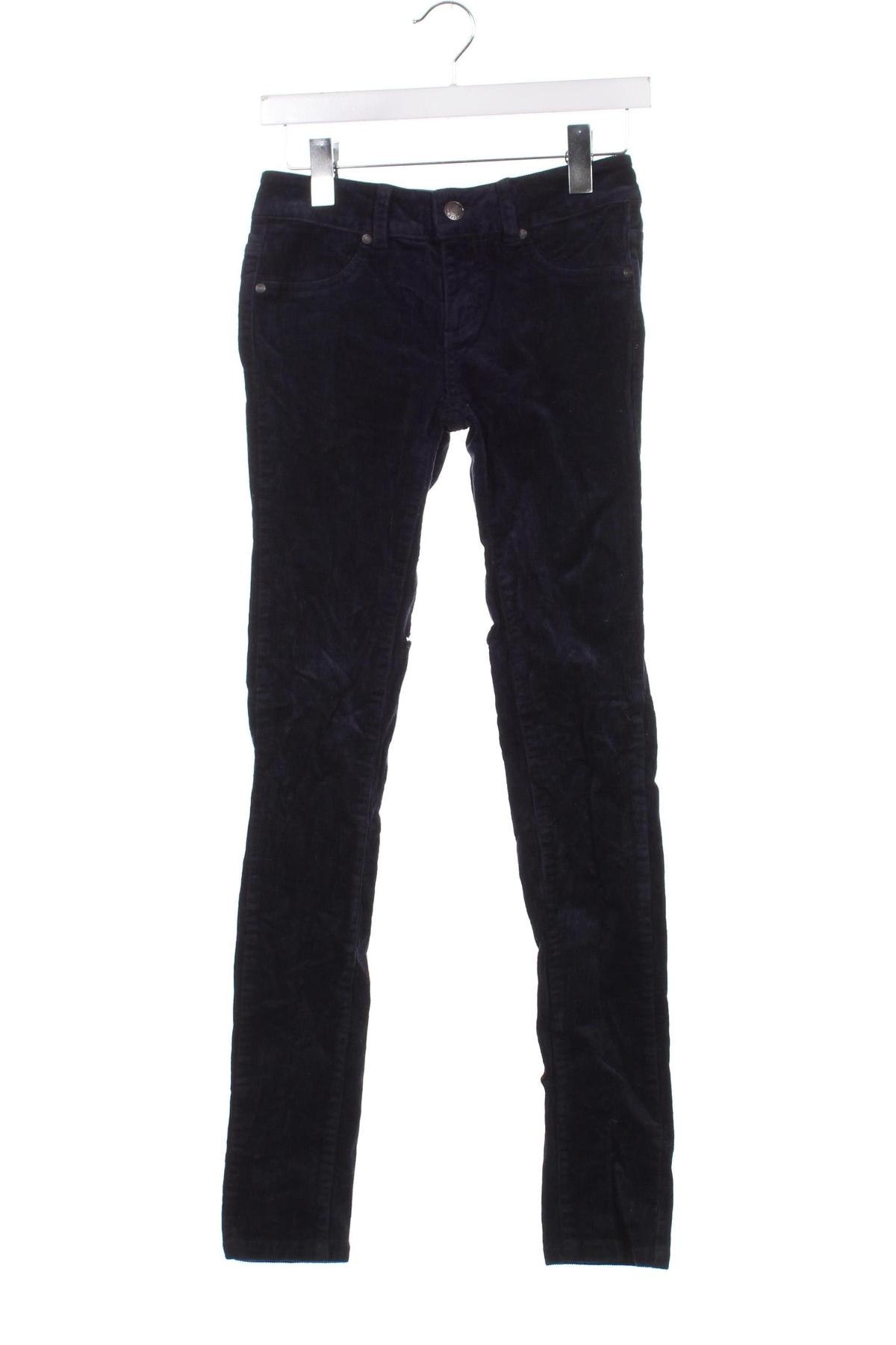 Pantaloni de velvet de femei, Mărime XS, Culoare Albastru, Preț 33,99 Lei