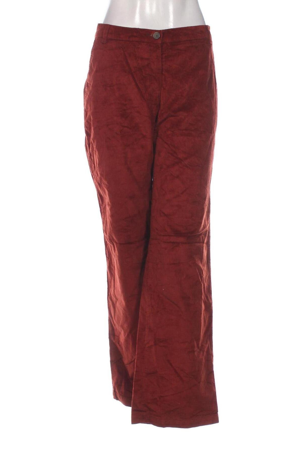 Damen Cordhose Brax, Größe XL, Farbe Rot, Preis 47,99 €