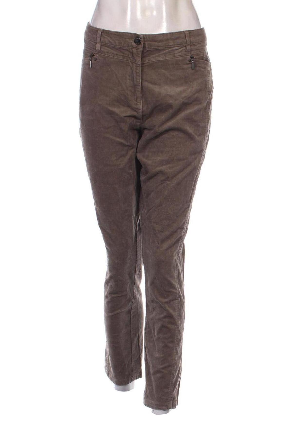 Damen Cordhose Canda, Größe M, Farbe Beige, Preis € 8,99