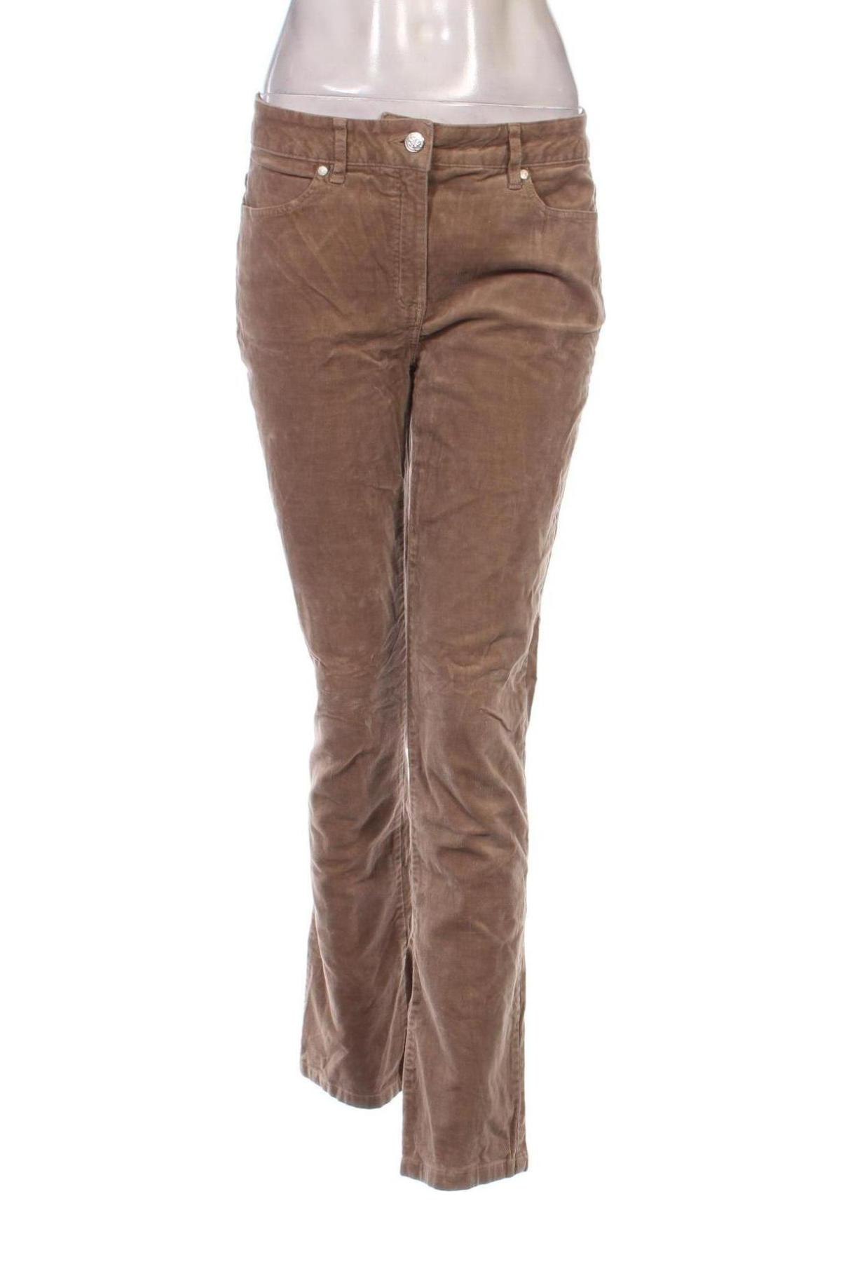 Damen Cordhose Damart, Größe M, Farbe Beige, Preis 10,49 €